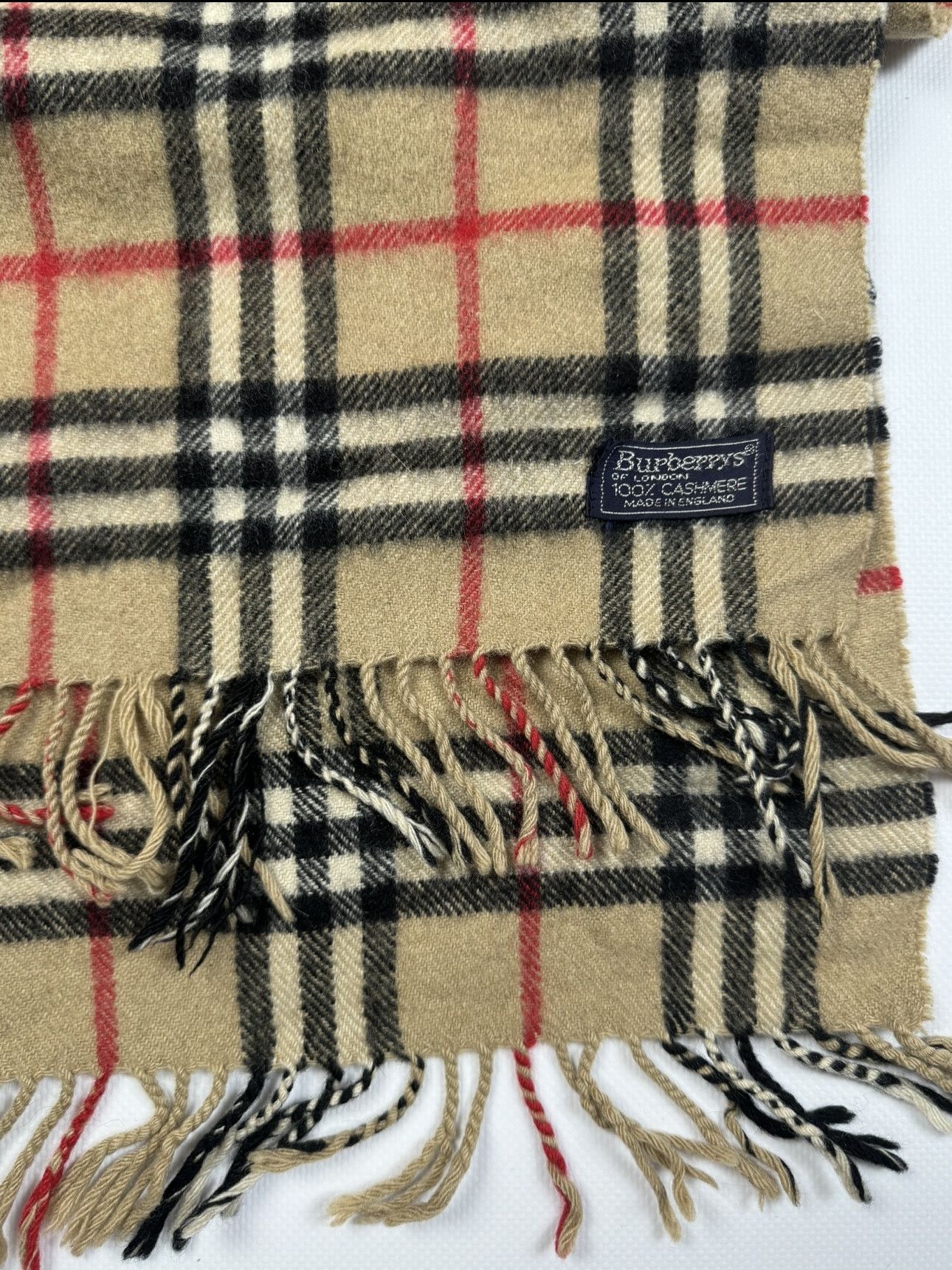 Burberry Vintage Burberry Burberry pure cashemere scarf Size ONE SIZE - 3 Thumbnail