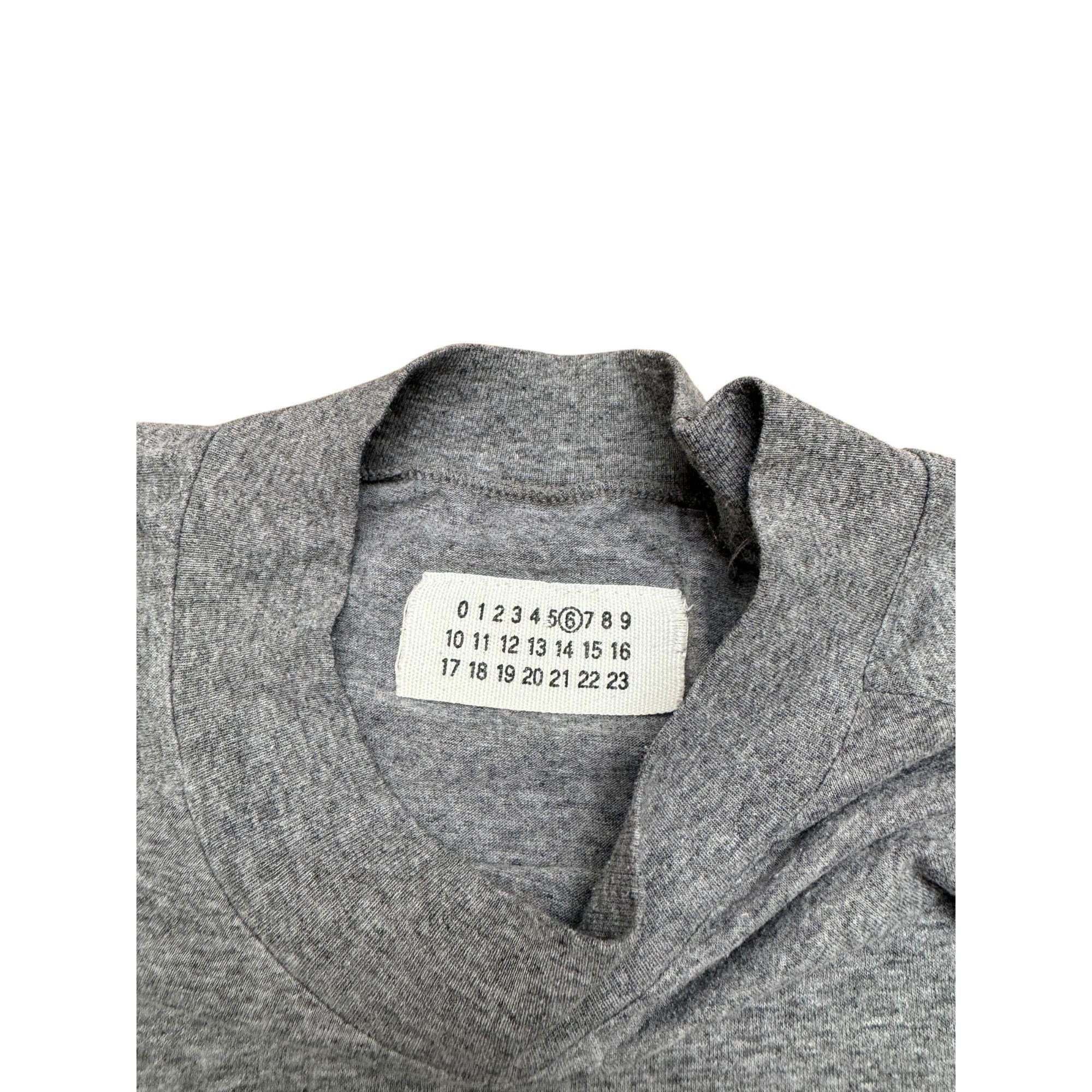 Maison Margiela 1998 Grey Cotton Longsleeves Top Size S / US 4 / IT 40 - 3 Thumbnail