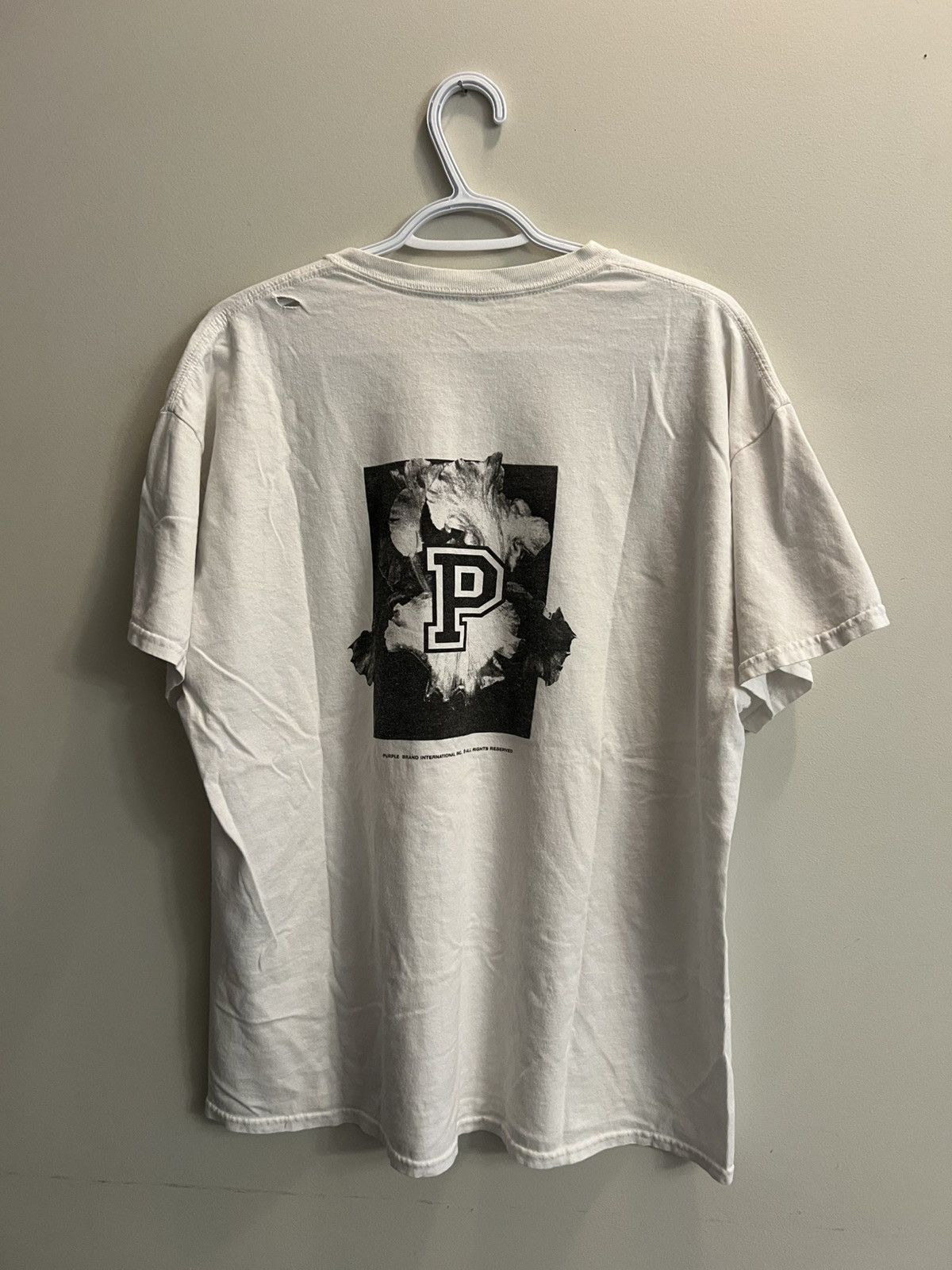 Designer × Purple Brand Purple Brand Killaz Ski Mask Sample Shirt Vancouver Rare Size US L / EU 52-54 / 3 - 2 Thumbnail