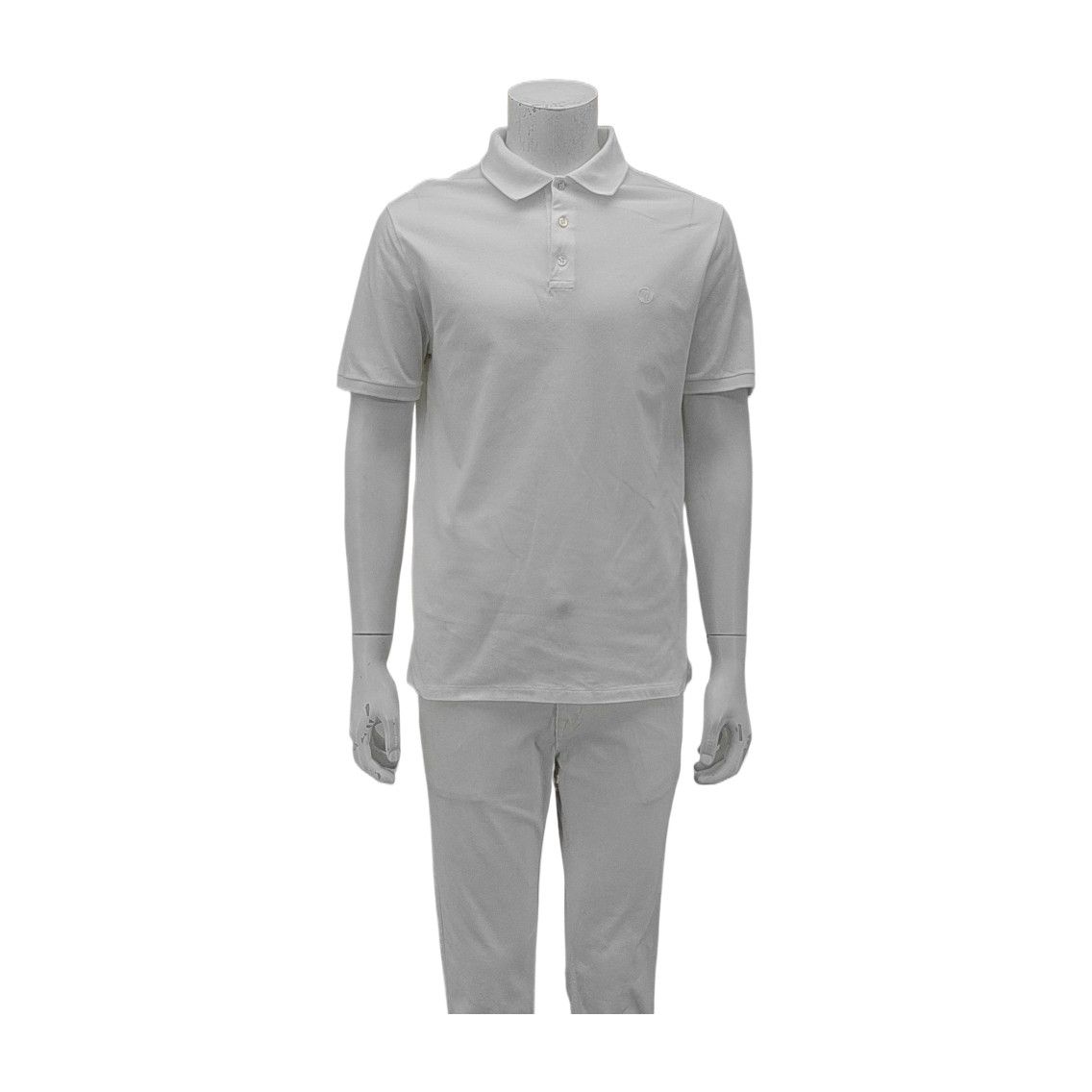 Louis Vuitton Louis Vuitton White Cotton Polo Size L Size US L / EU 52-54 / 3 - 1 Thumbnail