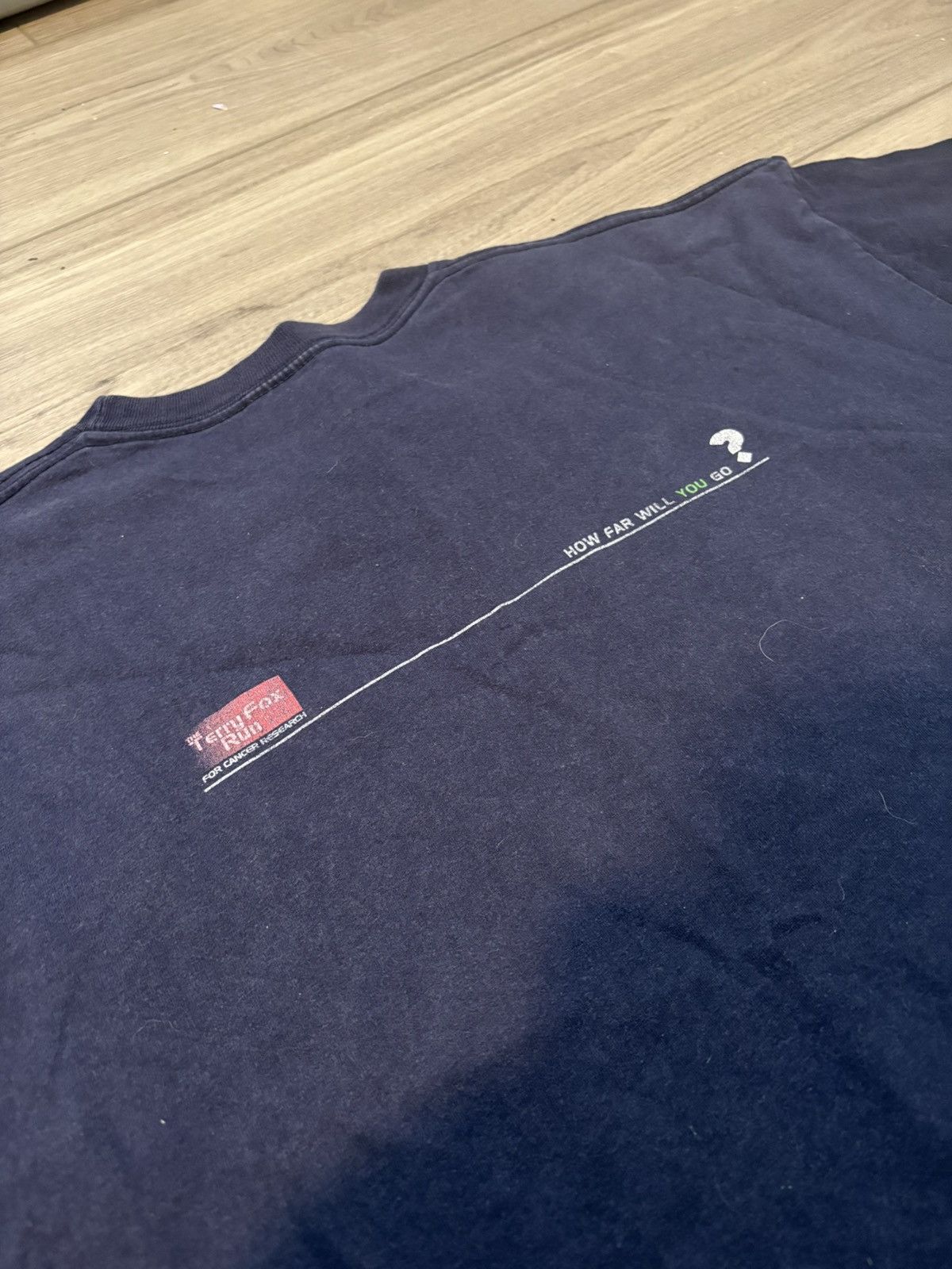 Vintage 1990s Vintage Terry Fox T-Shirt 90s Vintage Made in Canada T Size US XL / EU 56 / 4 - 4 Thumbnail