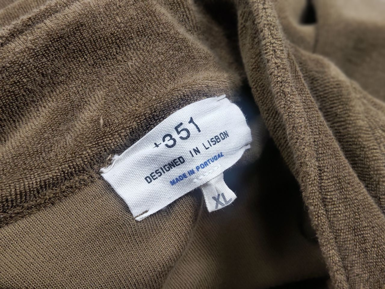 Other Plus 315 Designed in Lisbon Overshirt Button Velour brown Size US XL / EU 56 / 4 - 12 Thumbnail