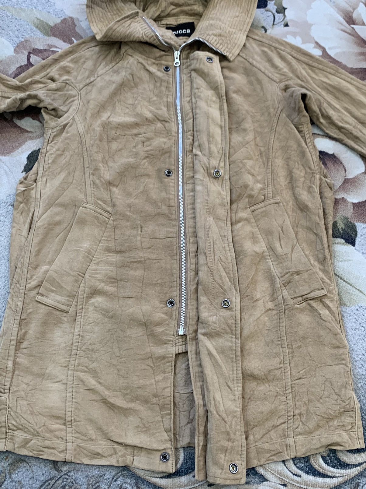 CABANE de ZUCCa Zucca Soft Cap Hooded Jacket Size US L / EU 52-54 / 3 - 5 Thumbnail