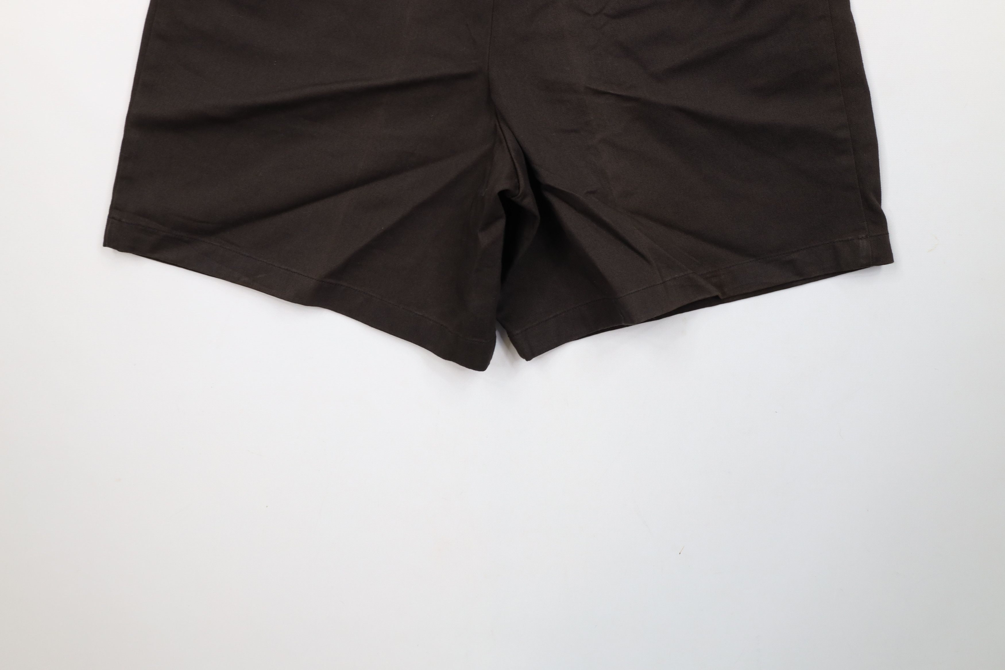 Ralph Lauren × Vintage Vintage 90s Polo Sport Ralph Lauren Pleated Shorts Brown Size 28" / US 6 / IT 42 - 10 Thumbnail
