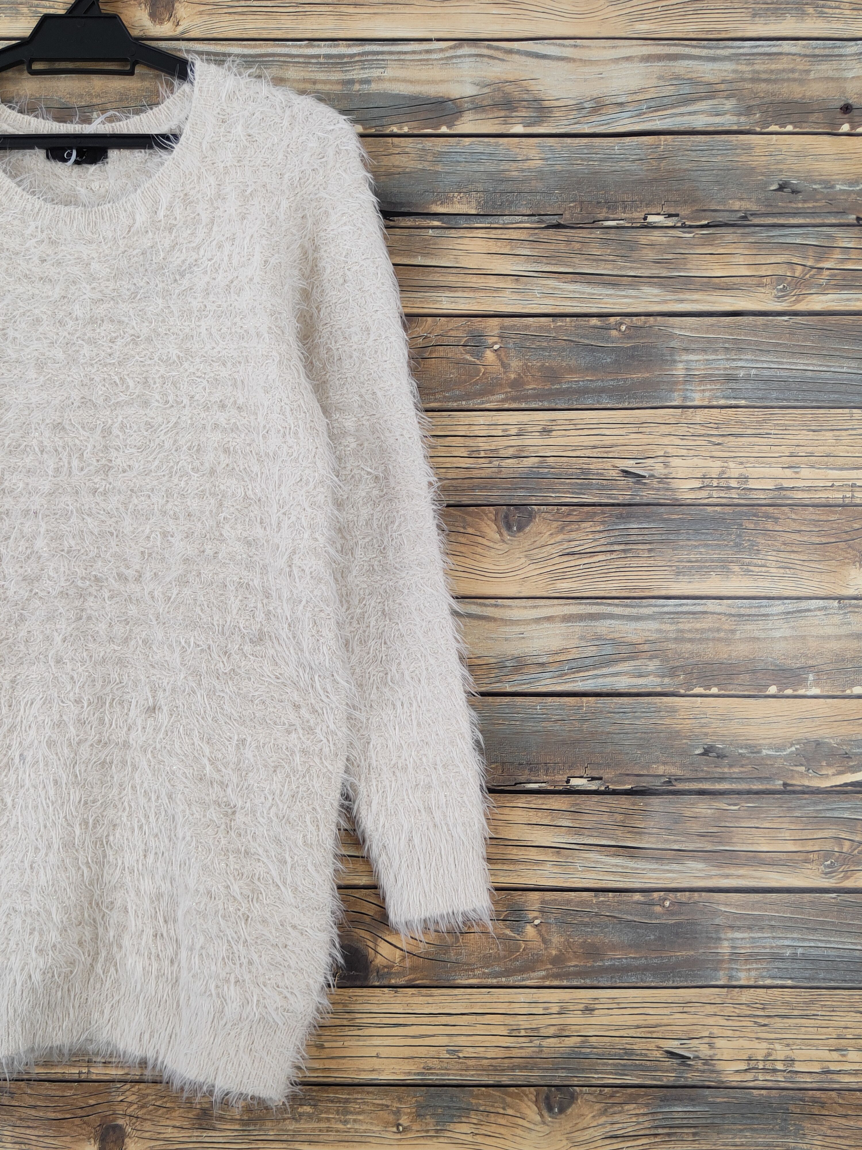 Japanese Brand × Vintage Closshi Brown Shag Shaggy Fur Mohair Knitwear #W1926 Size M / US 6-8 / IT 42-44 - 5 Thumbnail