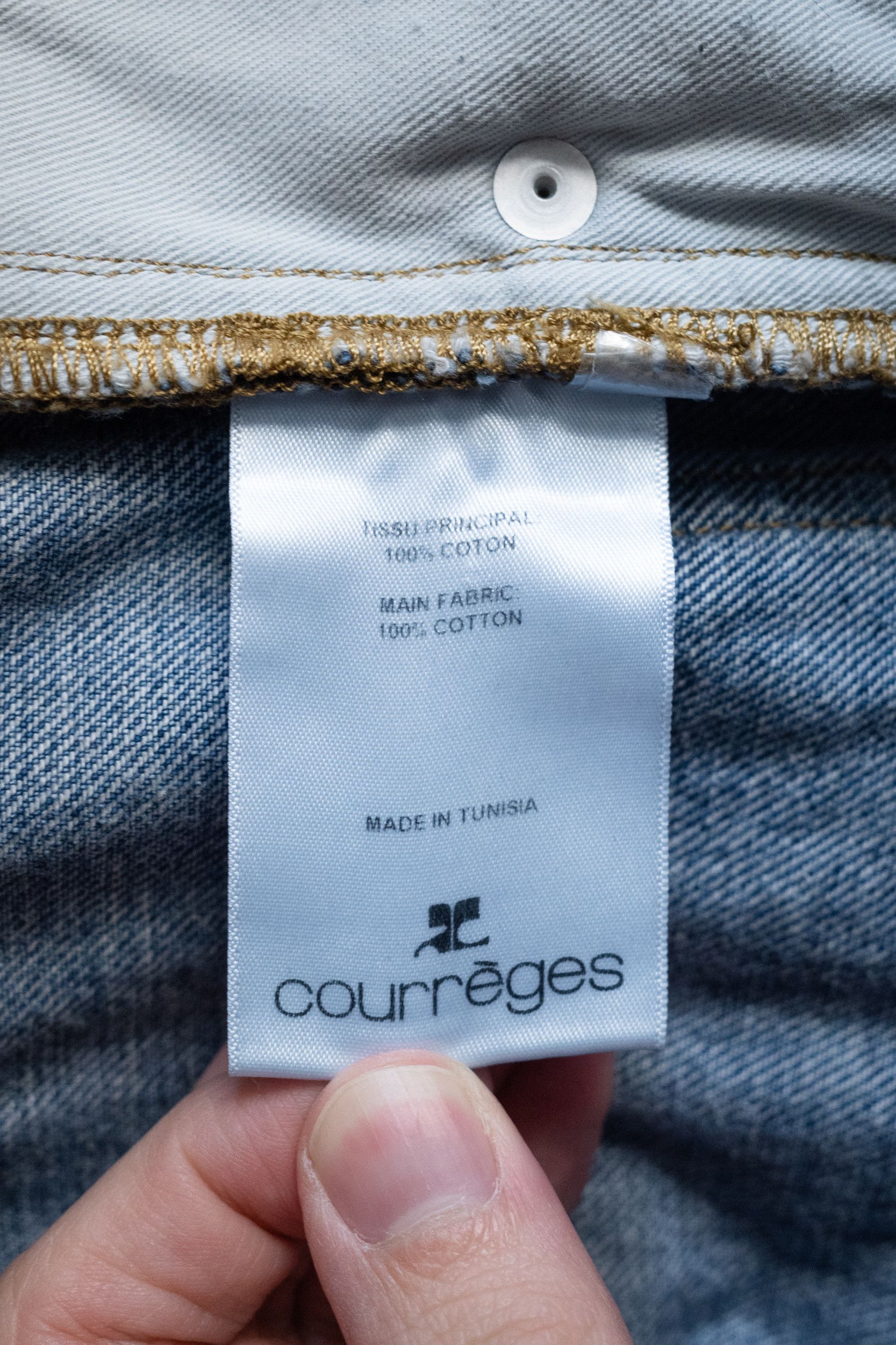 Courreges (fits ~32) Hammer Denim Baggy Pants Size US 29 - 8 Thumbnail