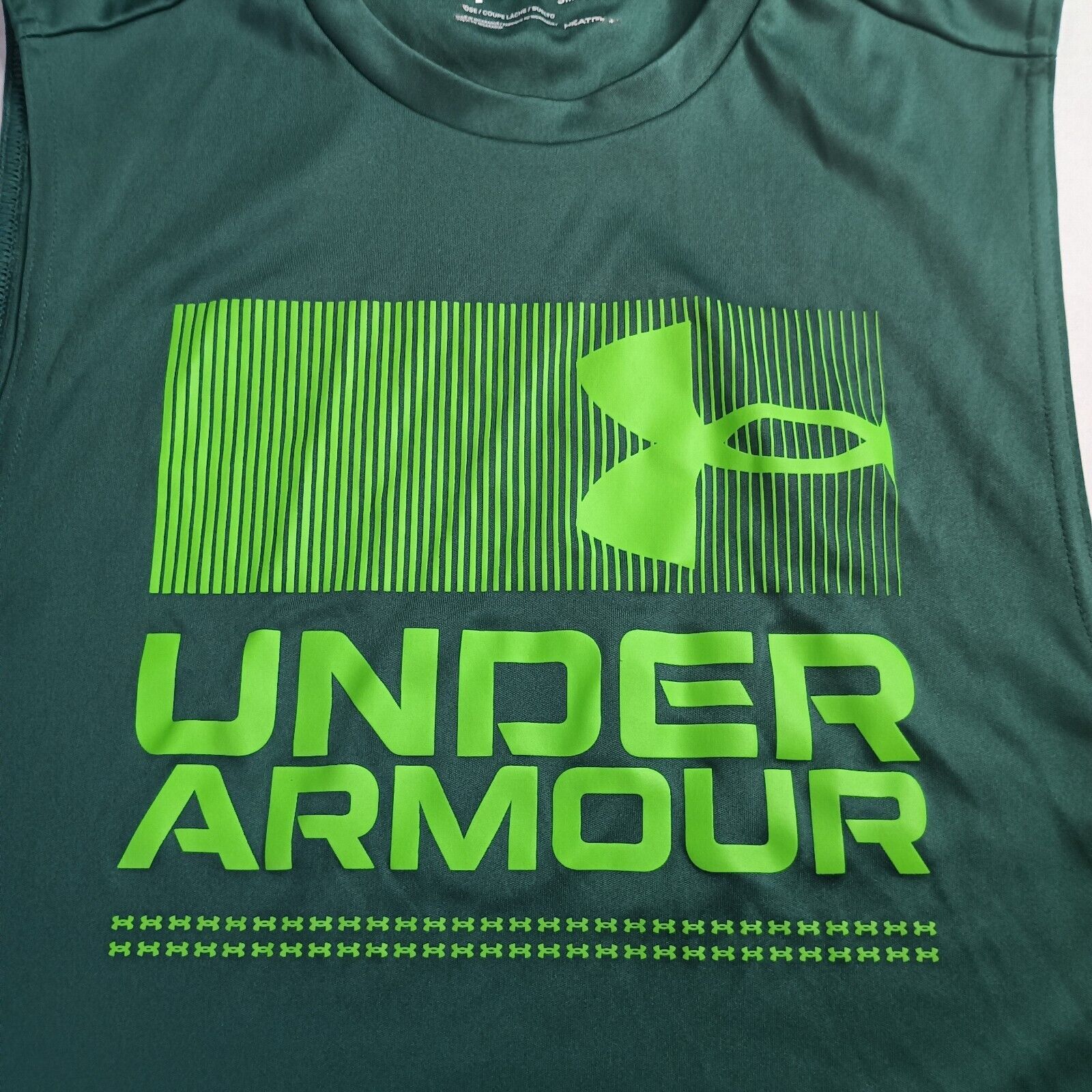 Under Armour Under Armour Velocity Training Tank Men's S Green Heat Gear Size US S / EU 44-46 / 1 - 2 Thumbnail