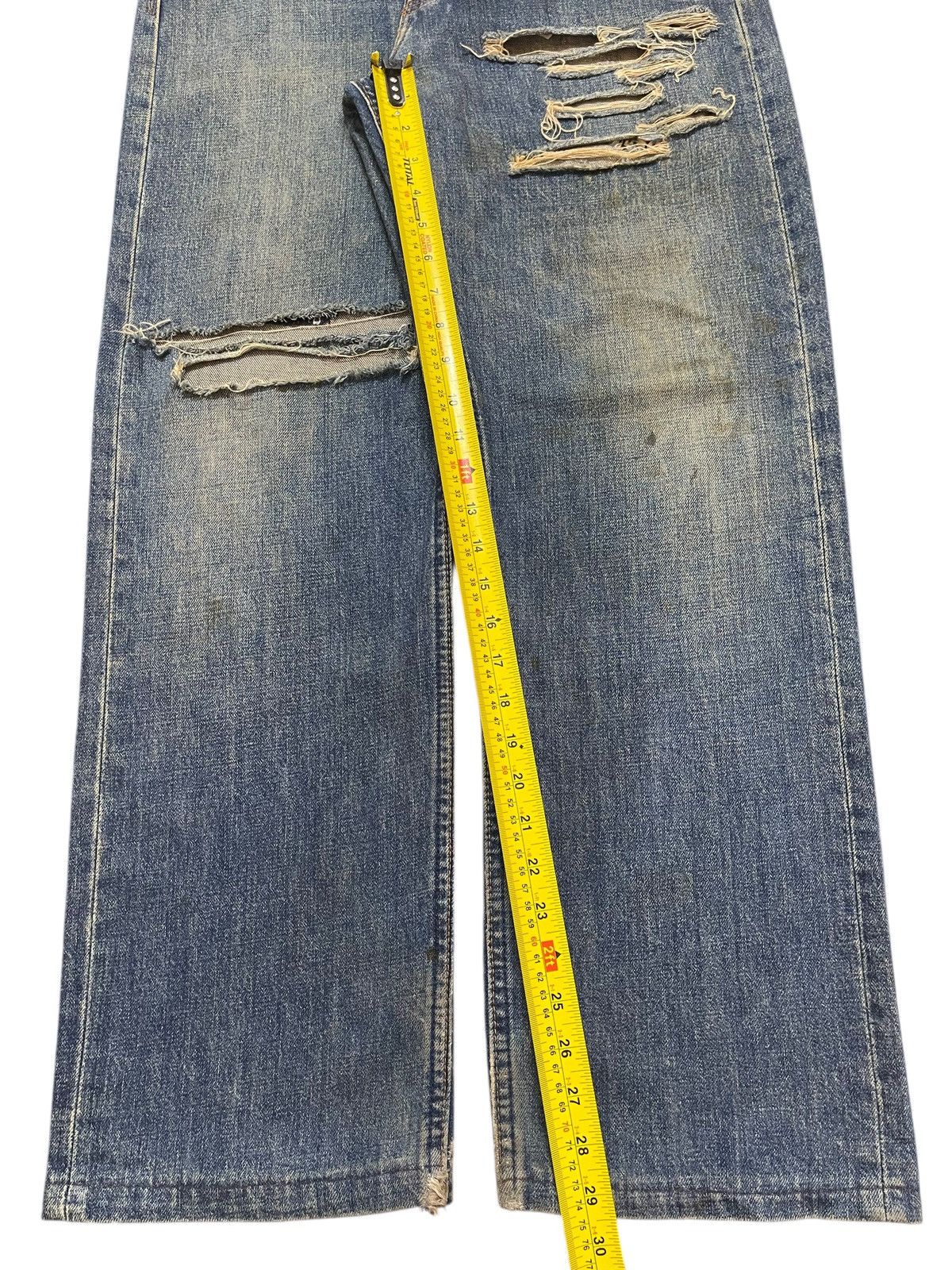 Vintage 90s Japan Levis 512 Distressed Style Baggy Jeans