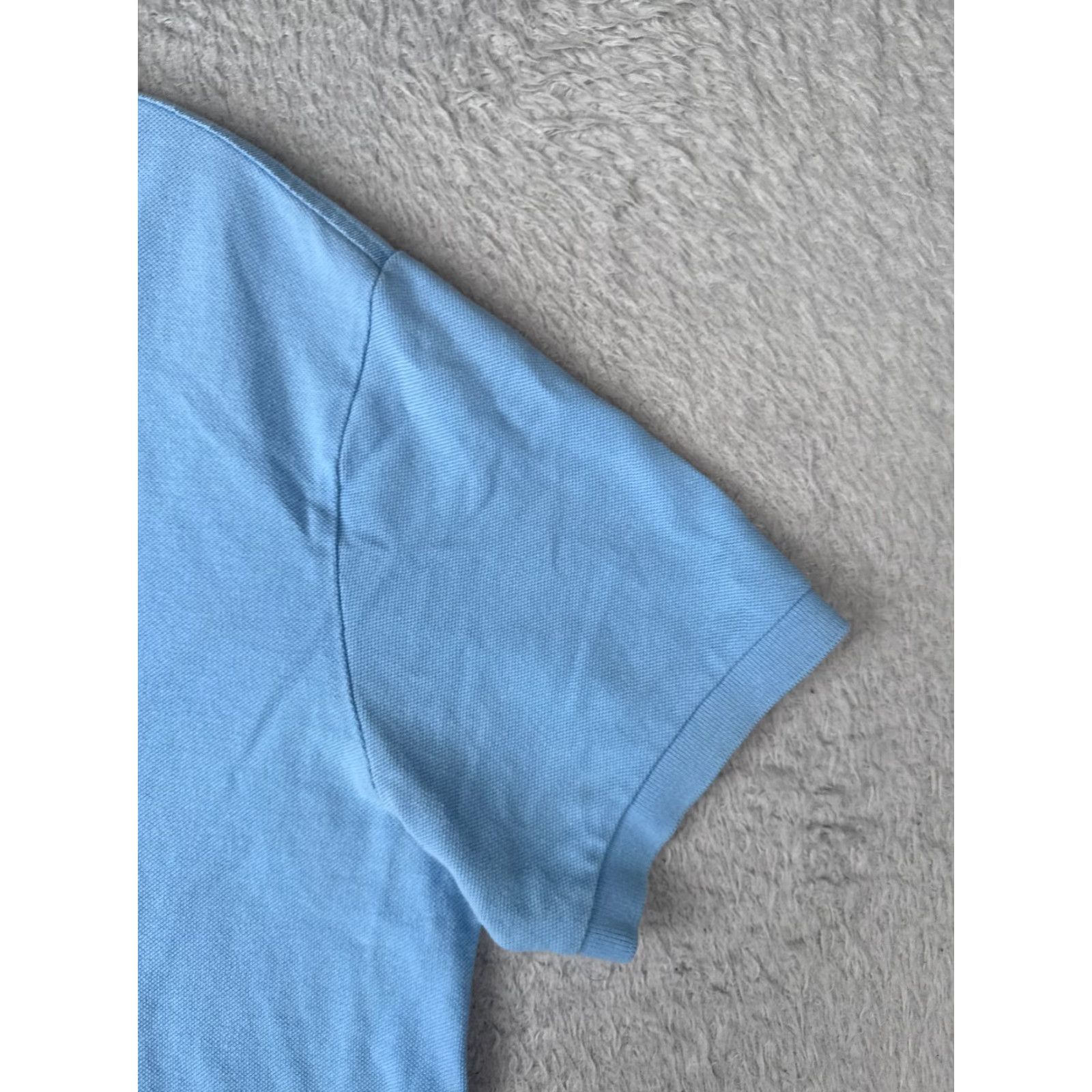 Ralph Lauren VINTAGE Polo Ralph Lauren Shirt Men Large Blue 100% Cotton Custom Fit Pony READ Size US L / EU 52-54 / 3 - 2 Thumbnail