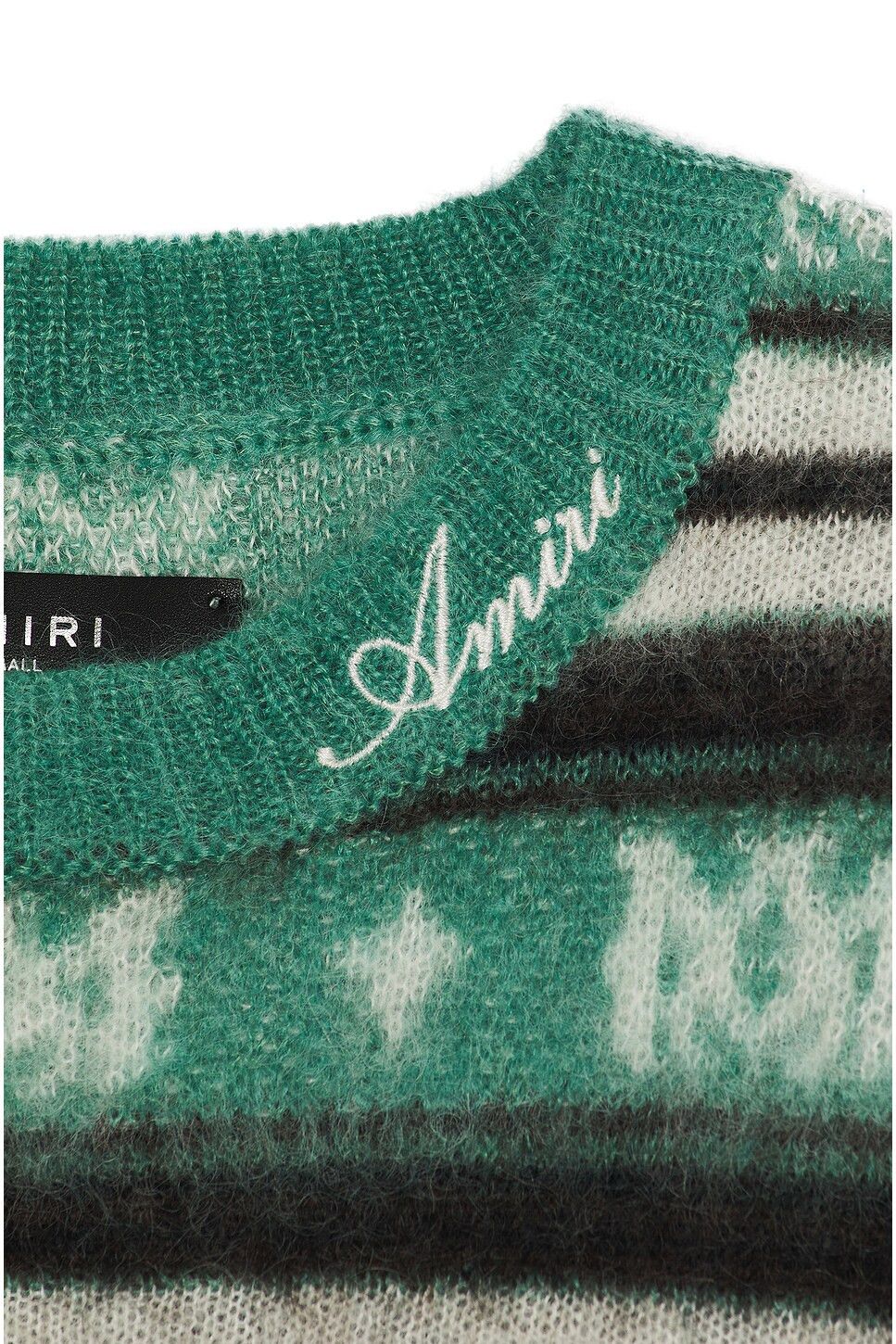Amiri o1mle0326 Skater Stripe Crewneck Sweater in Multicolor Size US L / EU 52-54 / 3 - 3 Thumbnail