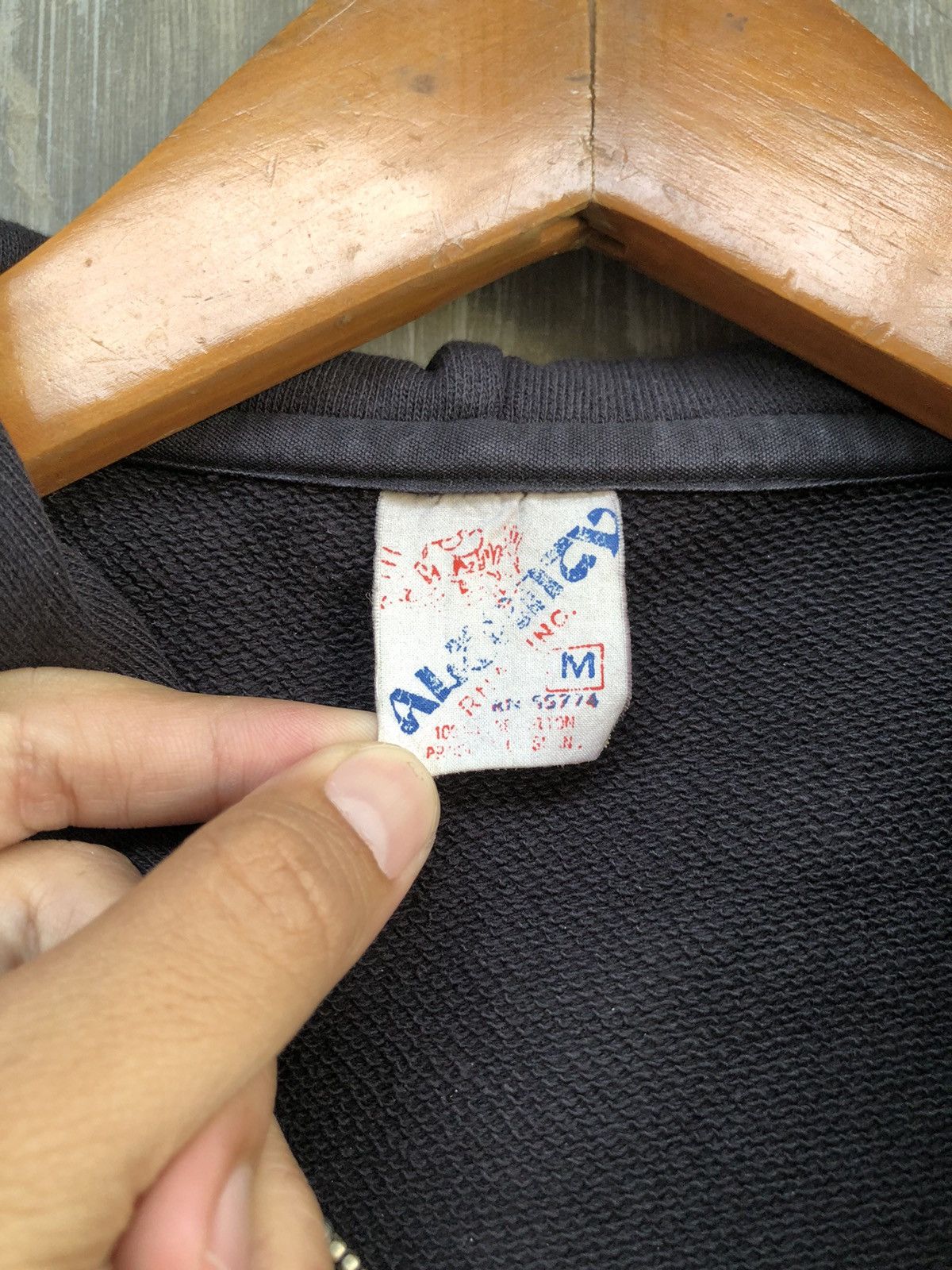 If Six Was Nine AVANTGARDE💥 Japanese RNA Faded Zipper Jacket Size US M / EU 48-50 / 2 - 6 Thumbnail