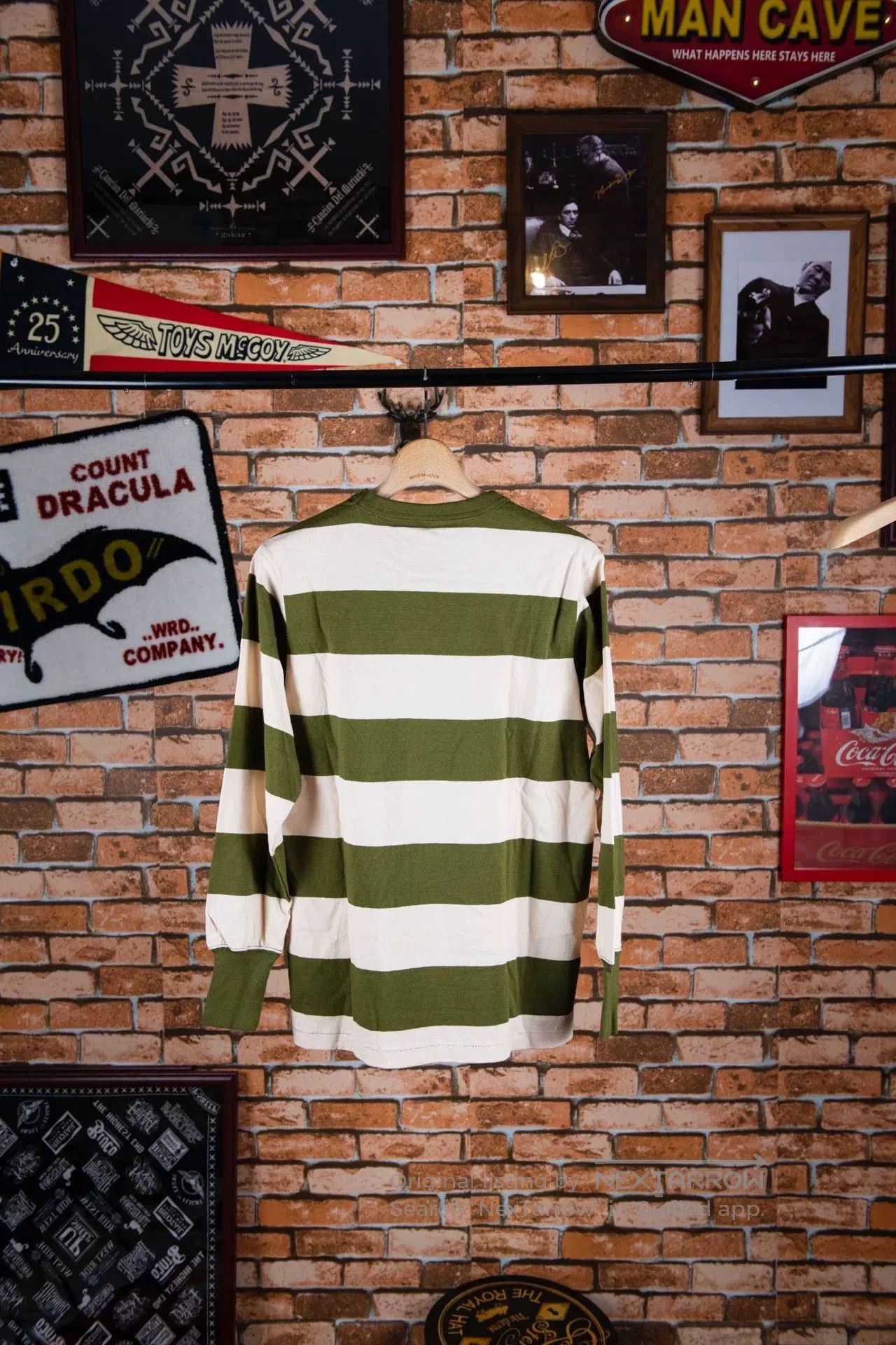 Freewheelers Long Sleeve Striped T-Shirt. Size US M / EU 48-50 / 2 - 3 Thumbnail