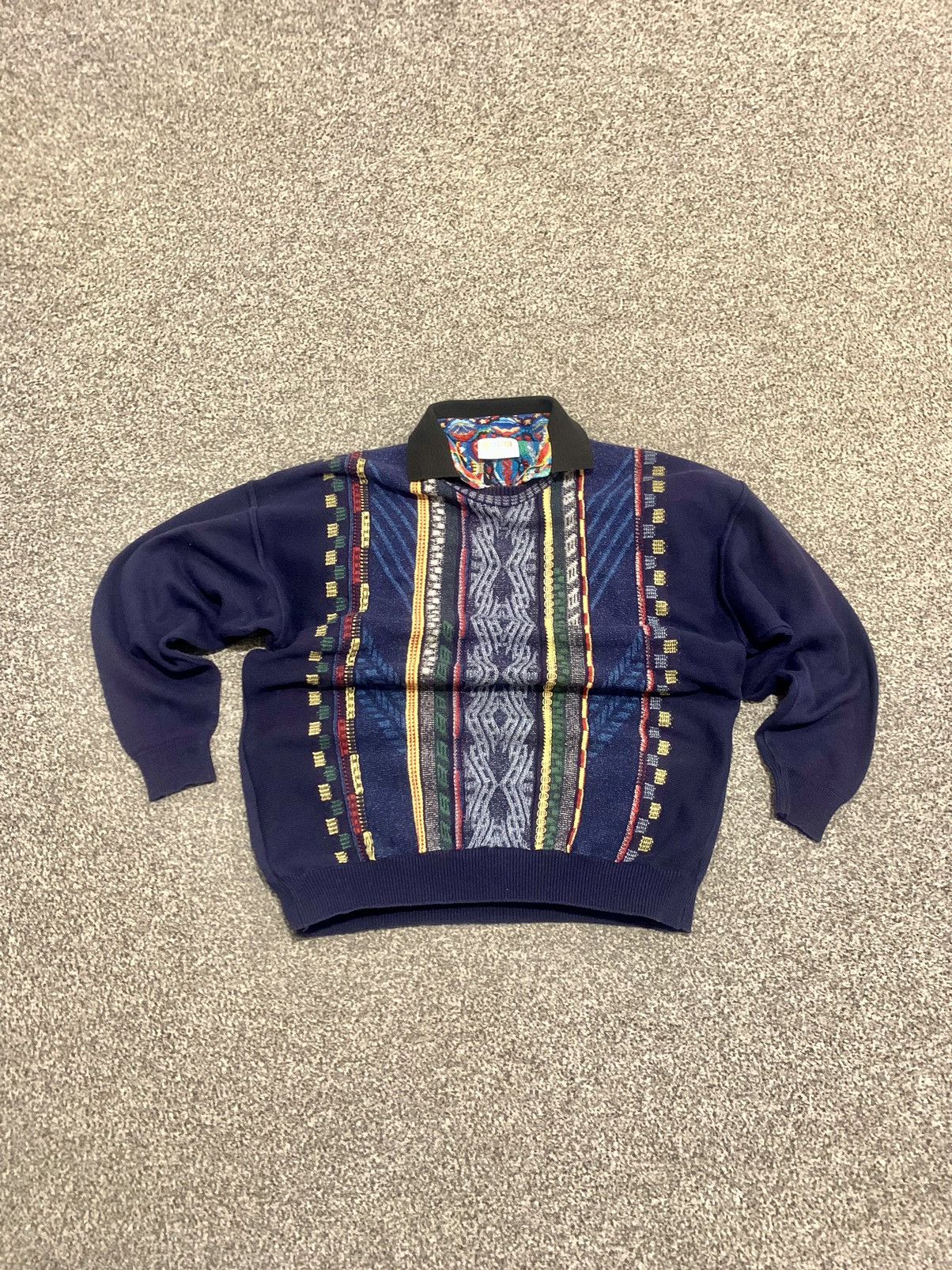 Vintage Vintage Coogi Set Bundle Polo Shirt + Knit Sweater | Grailed