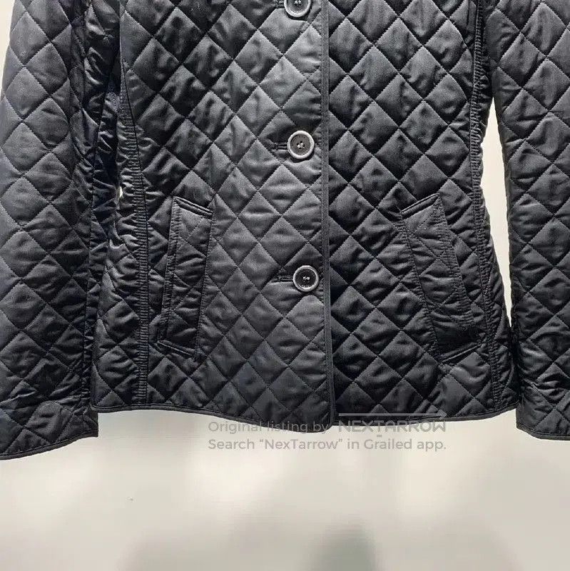 Burberry Burberry Black Quilted Cotton Women's Jacket. Size XS / US 0-2 / IT 36-38 - 7 Thumbnail