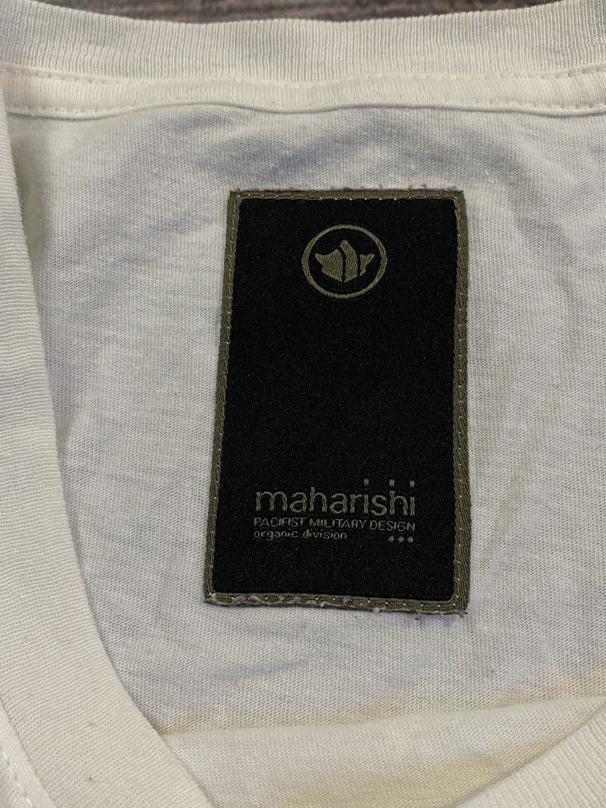 Japanese Brand × Maharishi ⚡️MACHARISHI EMBROIDERED LOGO VINTAGE TEE Size US L / EU 52-54 / 3 - 6 Thumbnail