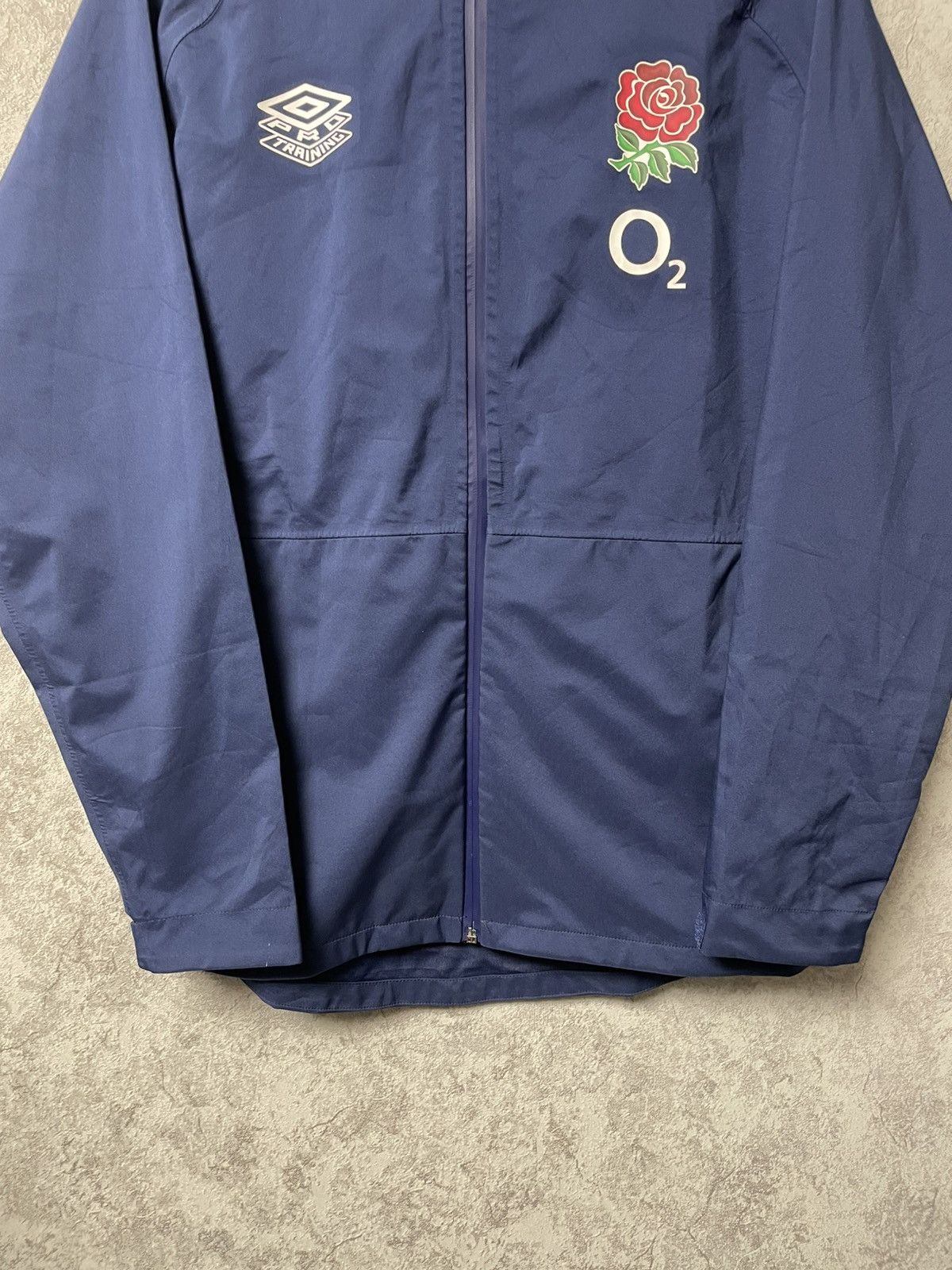 Umbro Umbro Pro Training England O2 Zip-Up Jacket Soccer Football Size US S / EU 44-46 / 1 - 3 Thumbnail