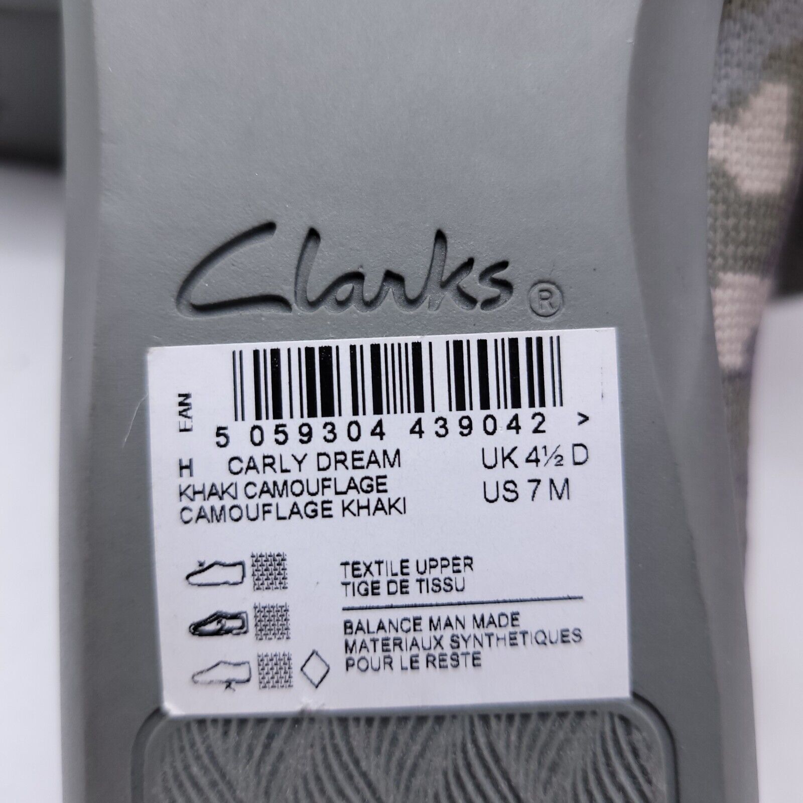 Clarks Cloudsteppers by Clarks Carly Flat Womens Size 7 27772 Gray Size US 7 / IT 37 - 8 Thumbnail
