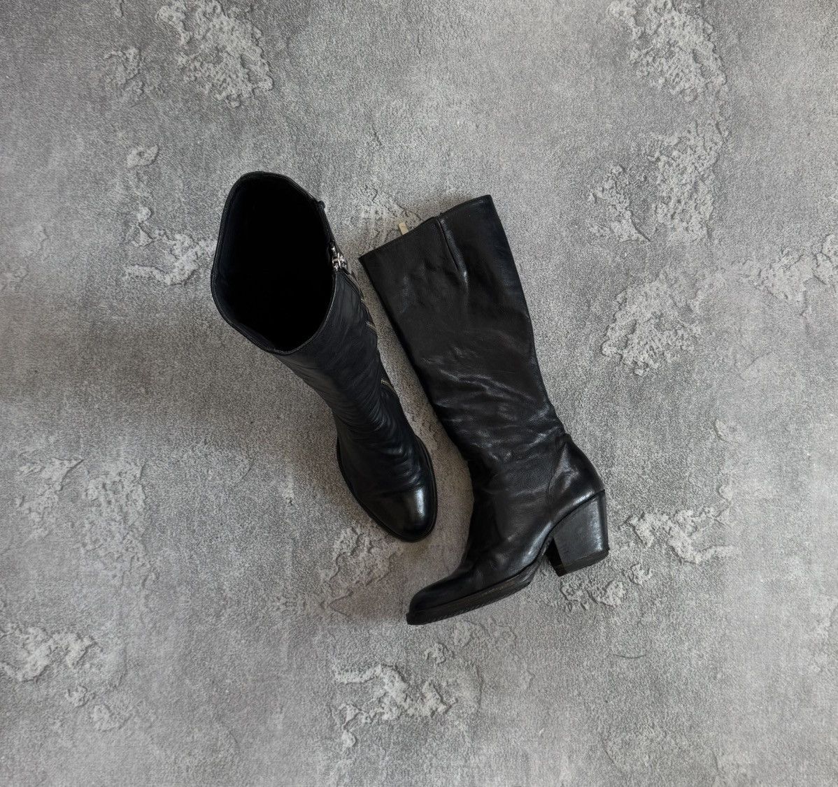 Officine Creative Officine Creative 37size leather knee high boots block heels Size US 7 / IT 37 - 1 Thumbnail
