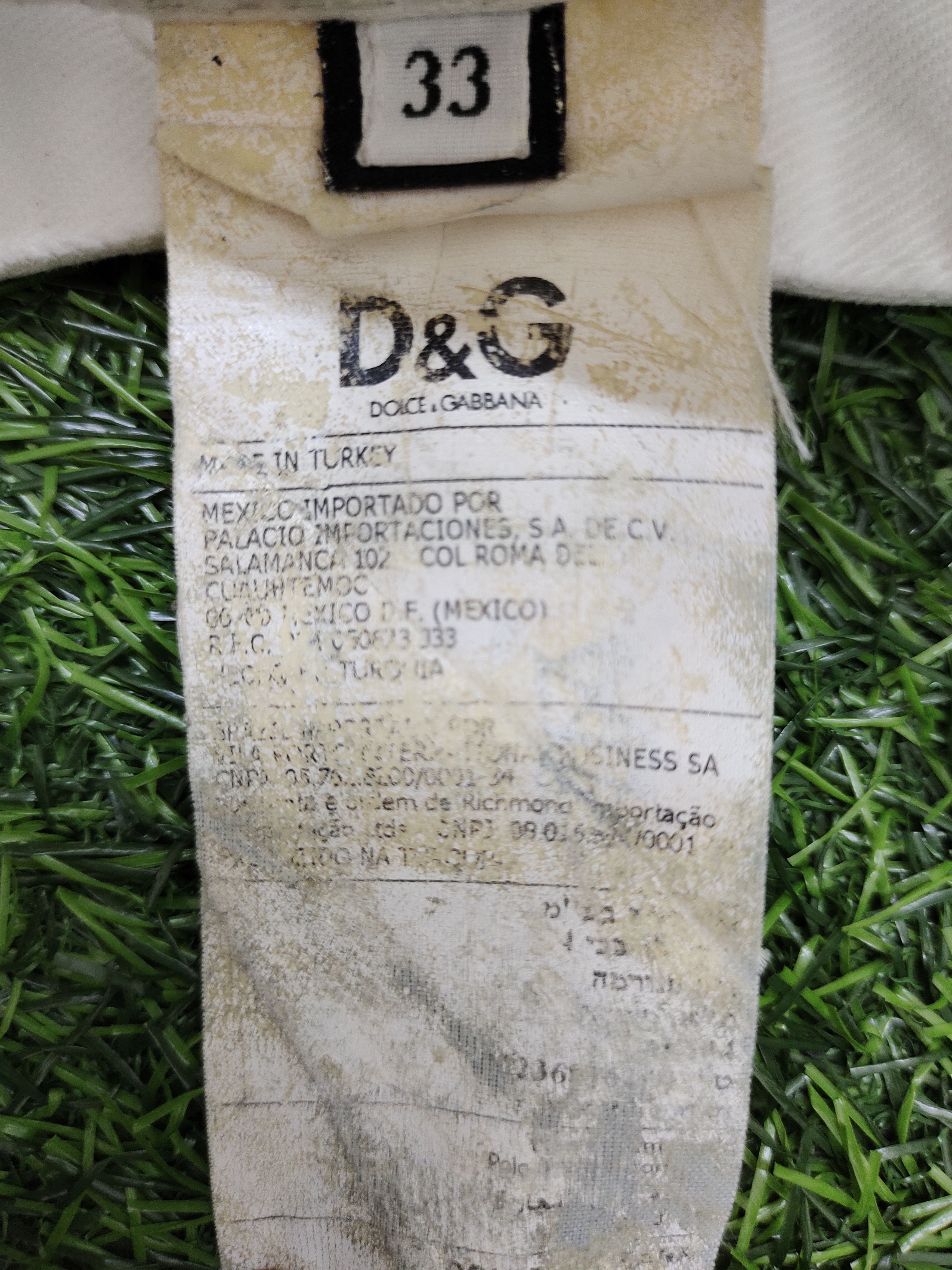 Dolce & Gabbana Dolce & Gabbana White Distressed Denim Jeans Low Rise Size US 33 - 20 Thumbnail