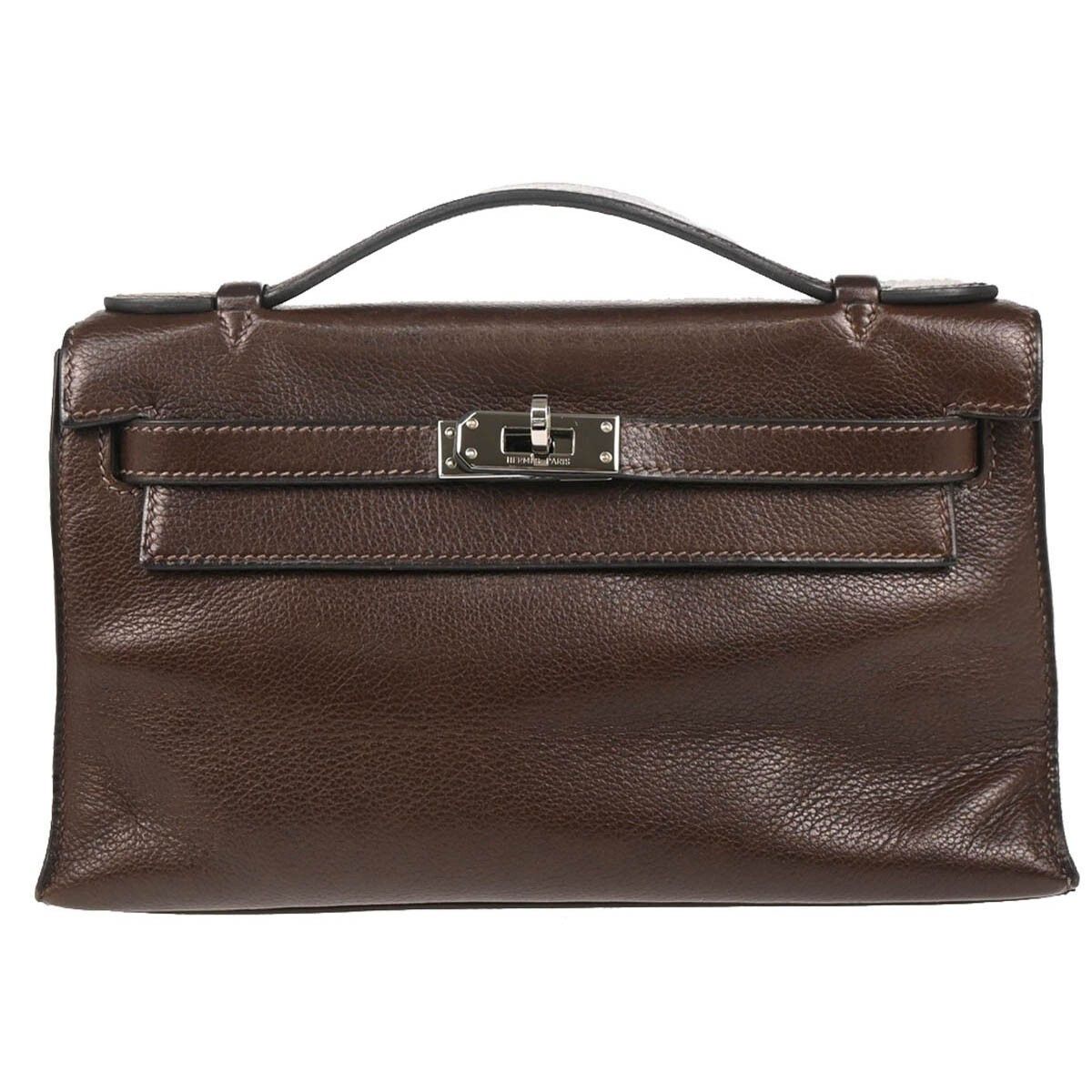 Hermes Hermes Kelly Pochette Evergrain Size ONE SIZE - 1 Thumbnail