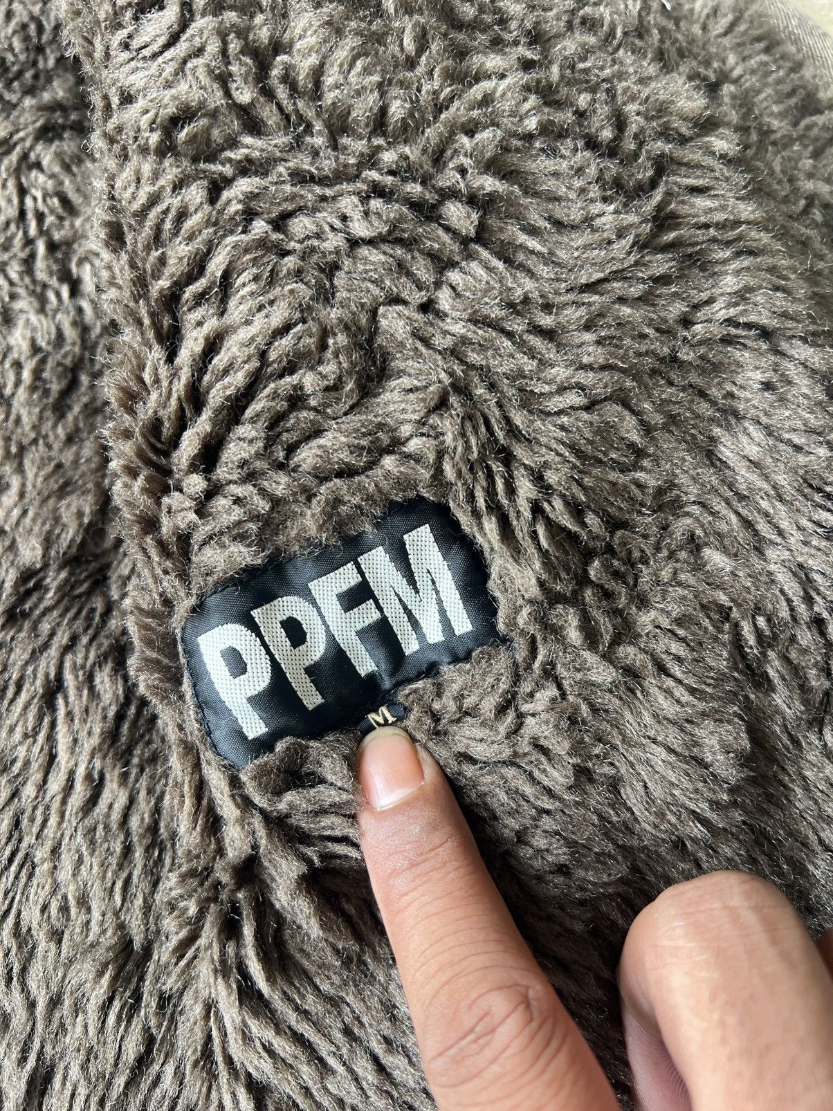 If Six Was Nine × Japanese Brand × PPFM VINTAGE PPFM SHERPA QUILTED LINED BUTTON UP JACKET Size US M / EU 48-50 / 2 - 13 Thumbnail