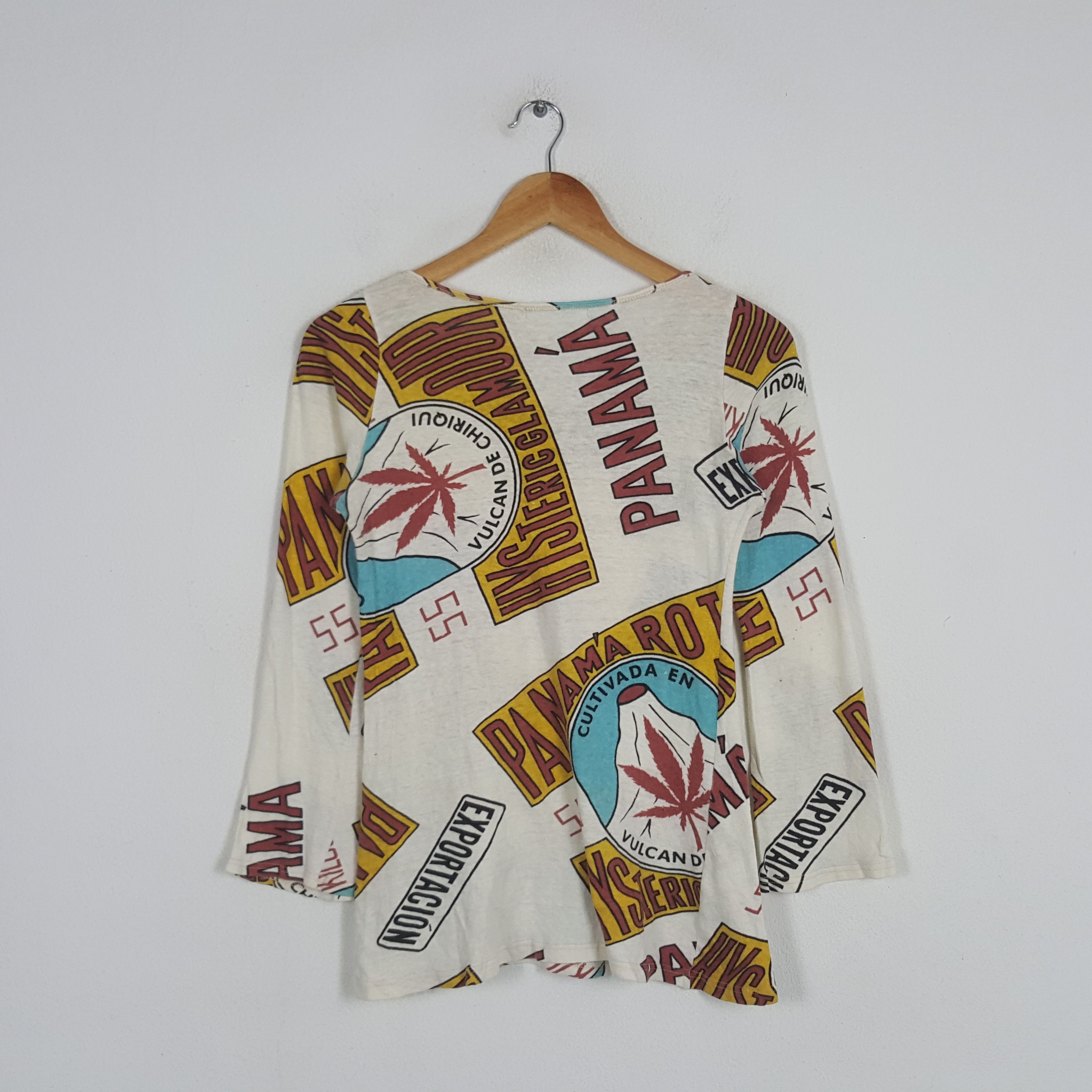 Hysteric Glamour × Japanese Brand × Vintage Vintage Hysteric Glamour Japanese Brand Long Sleeve Tshirt Size XS / US 0-2 / IT 36-38 - 3 Thumbnail
