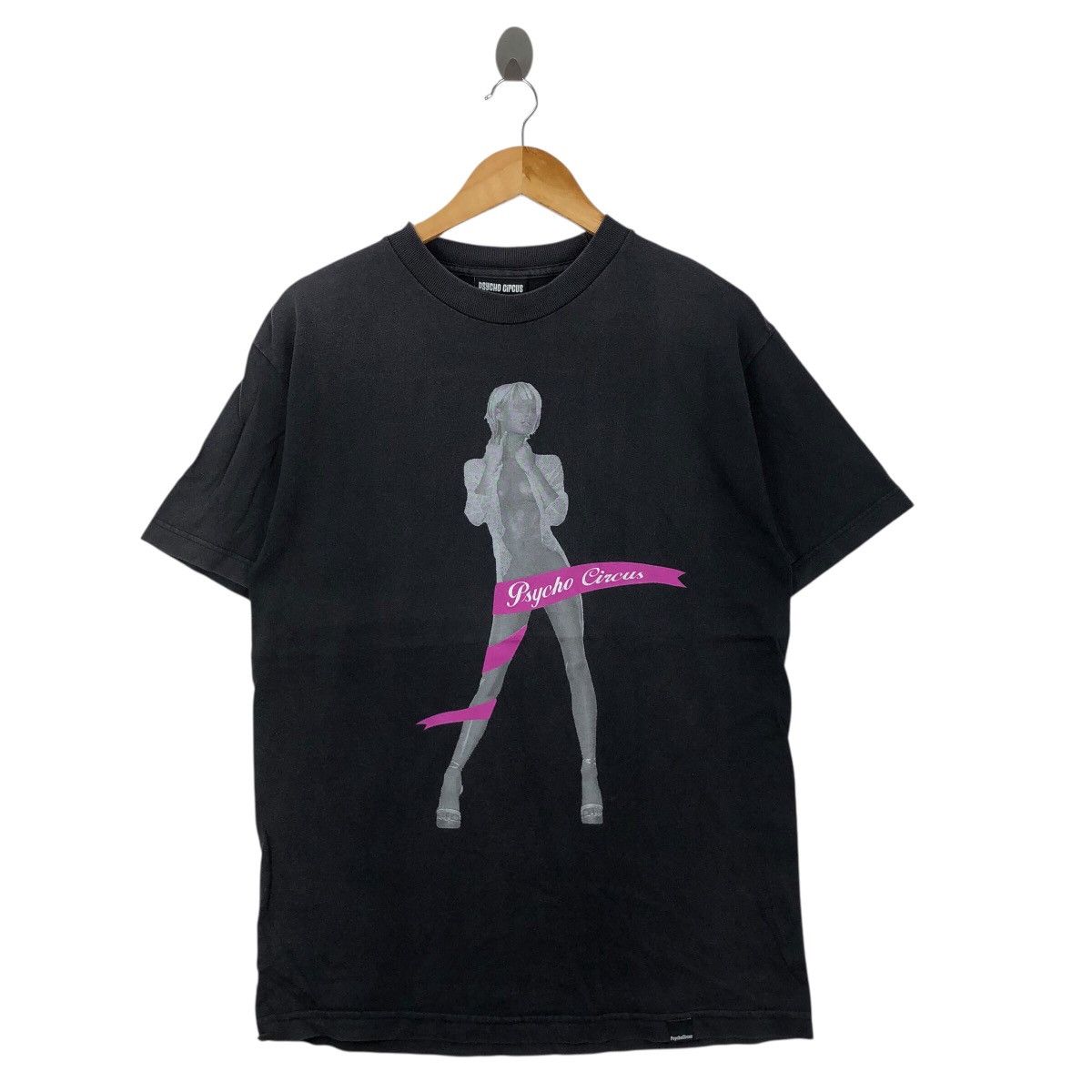 Vintage Vintage PSYCHO CIRCUS T Shirt Paris Hilton Photo Usa Size M Size US M / EU 48-50 / 2 - 1 Thumbnail