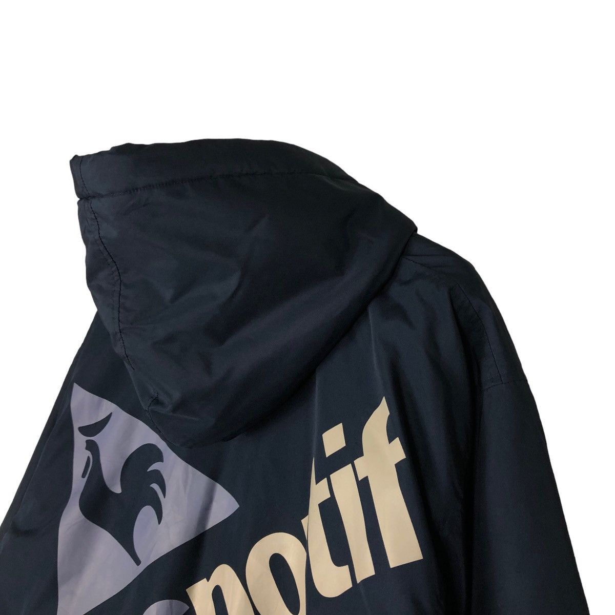 Japanese Brand 🔥Vtg Long Jacket Le Coq Sportif Big Logo Coach Jacket Size US L / EU 52-54 / 3 - 9 Thumbnail