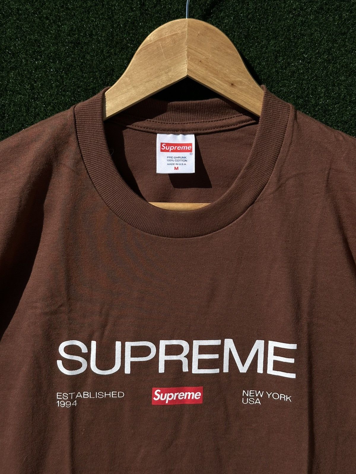 Supreme Supreme Established 1994 Tee Size US L / EU 52-54 / 3 - 3 Thumbnail