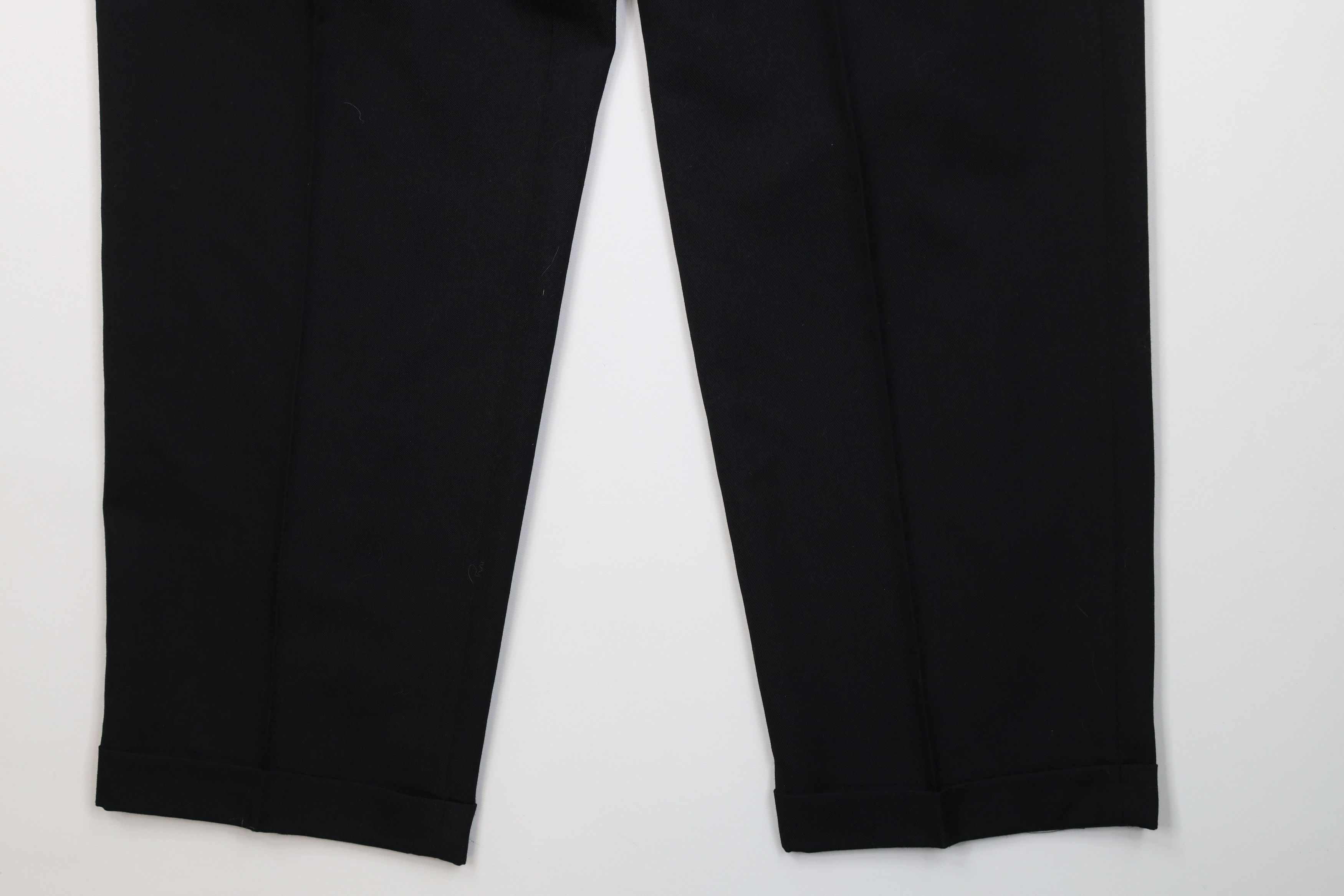 Vintage Vintage 90s Streetwear Wool Blend Knit Wide Leg Chino Pants Size US 34 / EU 50 - 5 Thumbnail