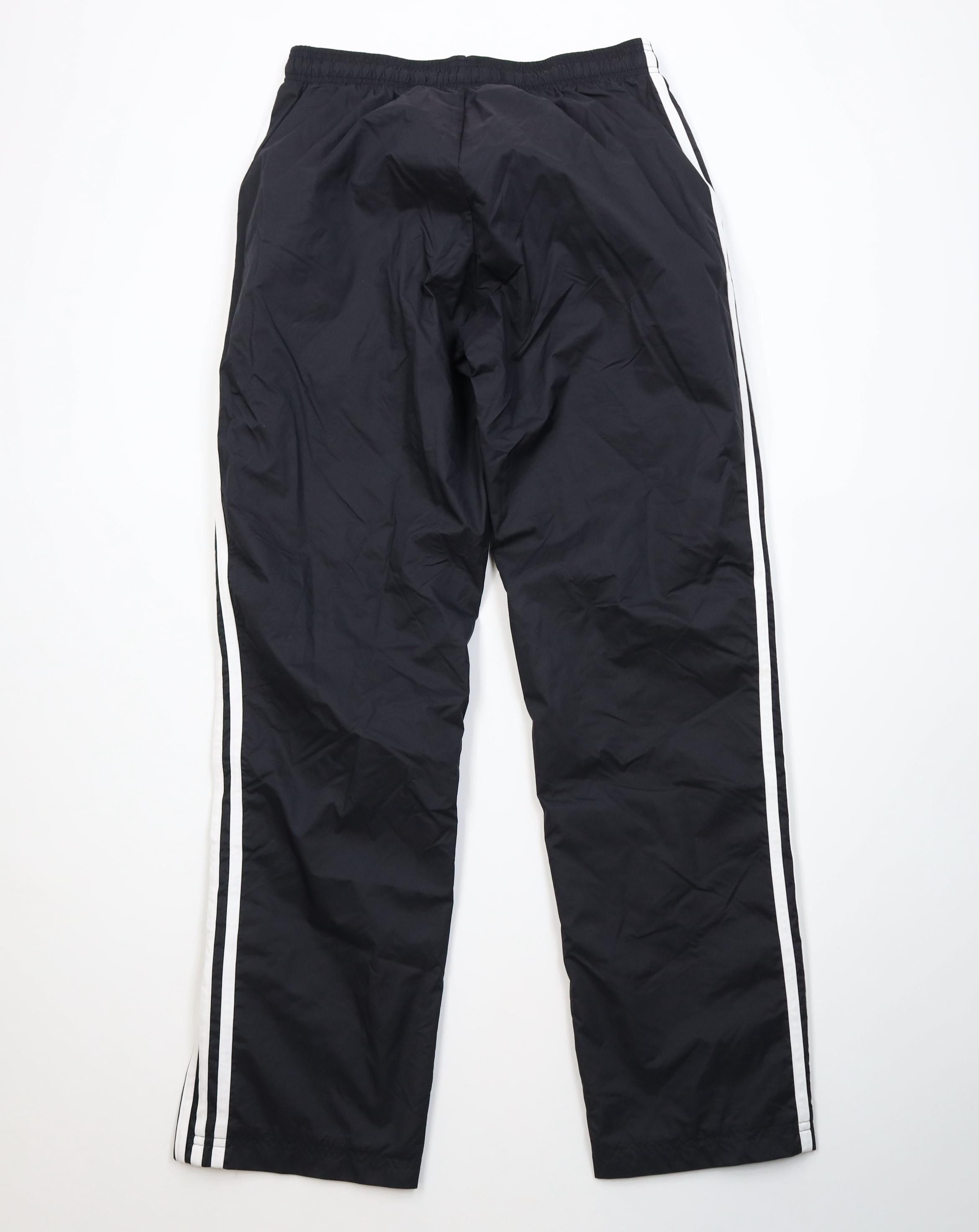 Adidas Vintage Y2K Adidas Striped Lined Windbreaker Pants Black Size US 34 / EU 50 - 10 Thumbnail