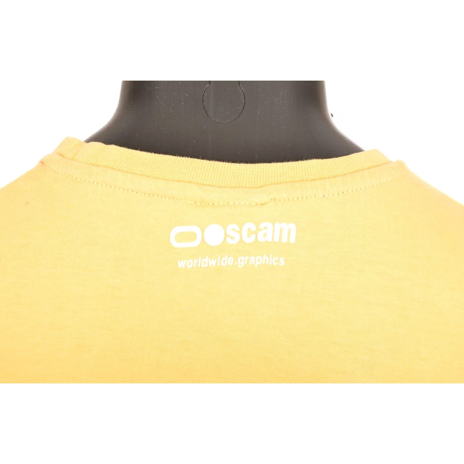 Vintage VINTAGE Scam Skate T-ShirT Shirt Size M Yellow Men Size US M / EU 48-50 / 2 - 4 Thumbnail