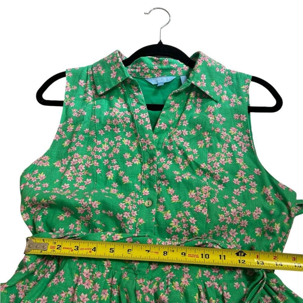 Designer Draper James l RSVP Linen Blend Floral Maxi Dress Medium Size M / US 6-8 / IT 42-44 - 7 Thumbnail