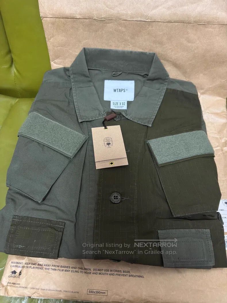 Wtaps Ten-Pocket Military Green Jacket