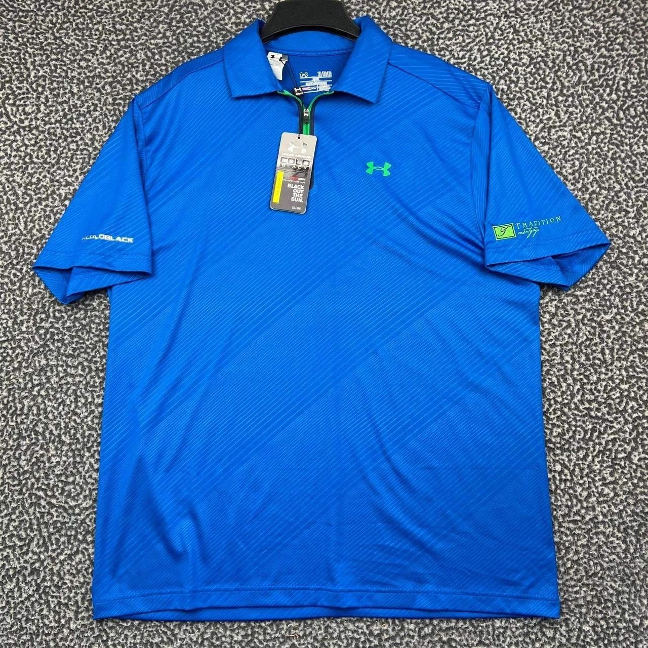 Under Armour Under Armour Golf Polo Shirt XL HeatGear Quarter Zip Loose Size US XL / EU 56 / 4 - 1 Thumbnail