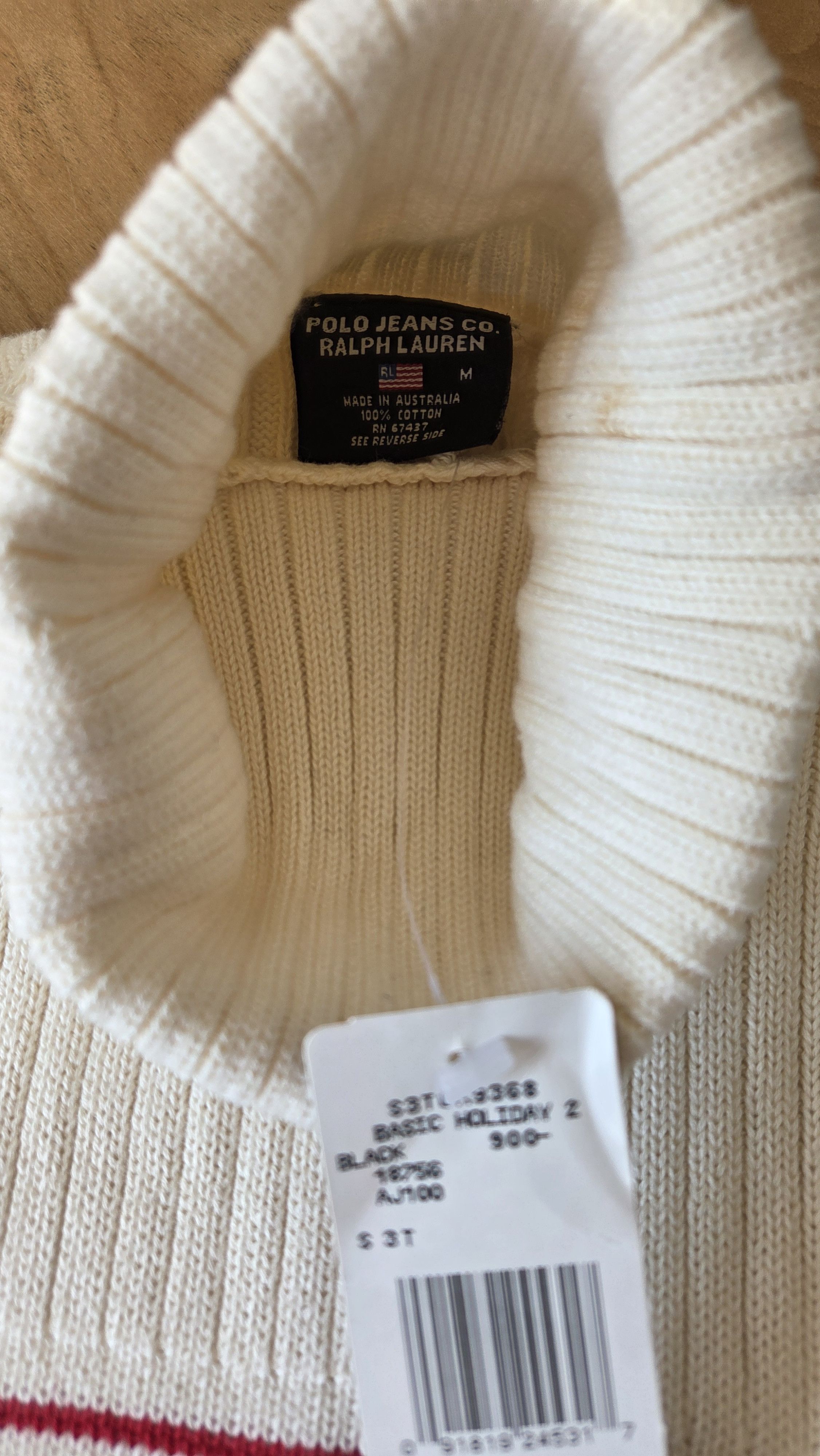 Polo Ralph Lauren Polo Ralph Lauren Vintage 1990s Turtleneck Sweater Size US M / EU 48-50 / 2 - 3 Thumbnail