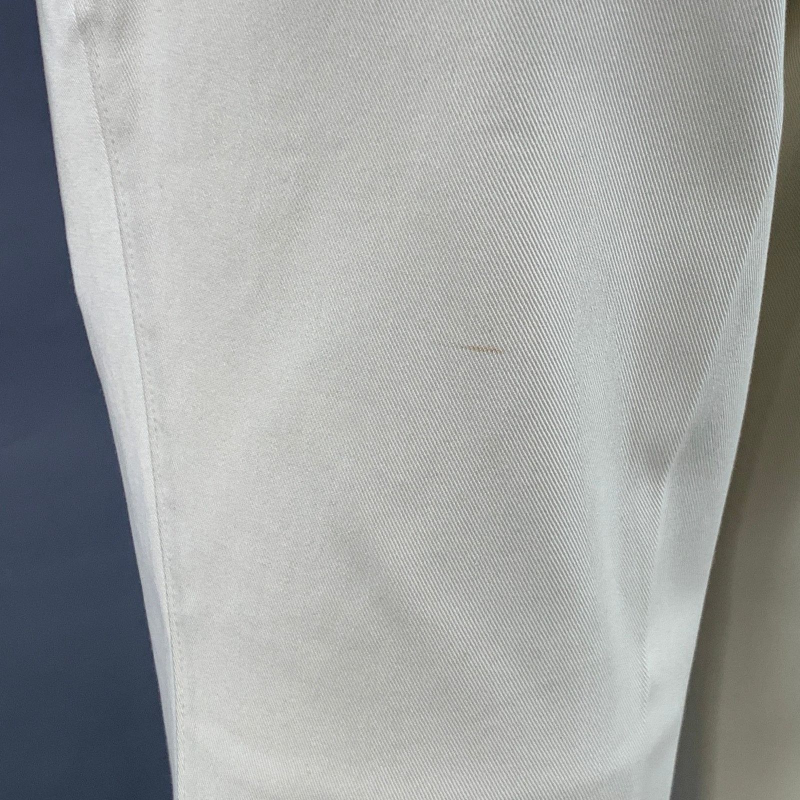 Gucci Size 36 Cream Contrast Stitch Cotton Western Zip Up Suit Size 36R - 7 Thumbnail