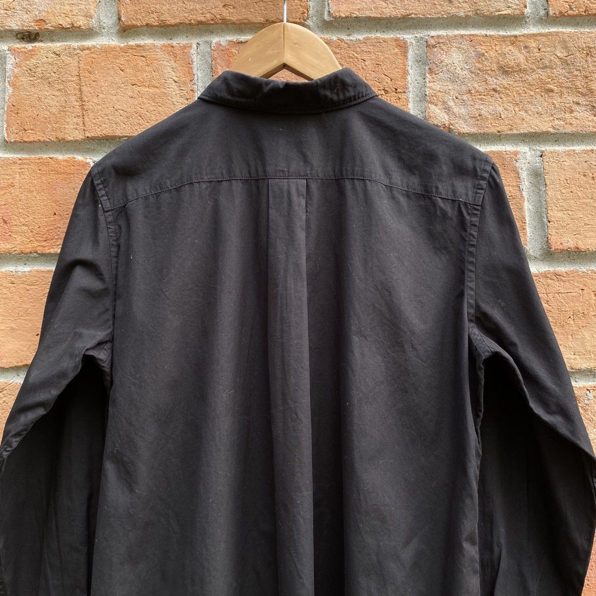 Zucca ZUCCA Black Shirt Dress with Long Sleeves Size M / US 6-8 / IT 42-44 - 12 Thumbnail