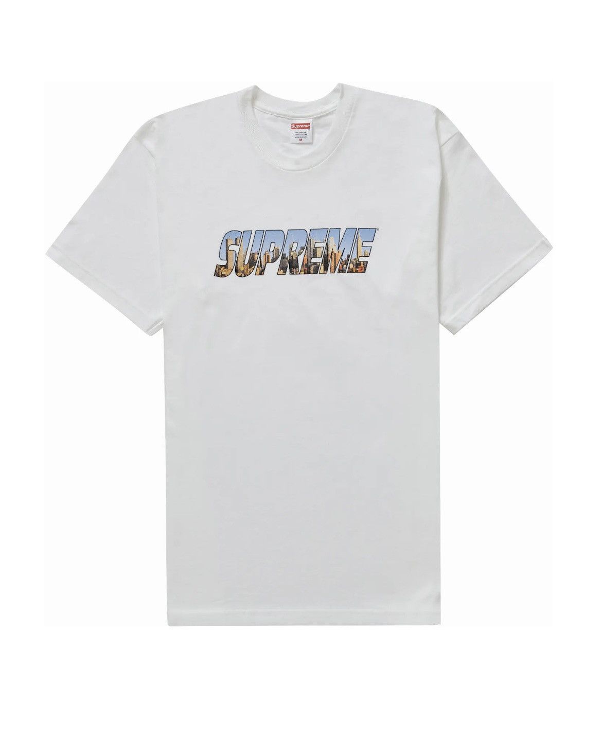 image of Supreme Gotham Tee in White, Men's (Size XL)