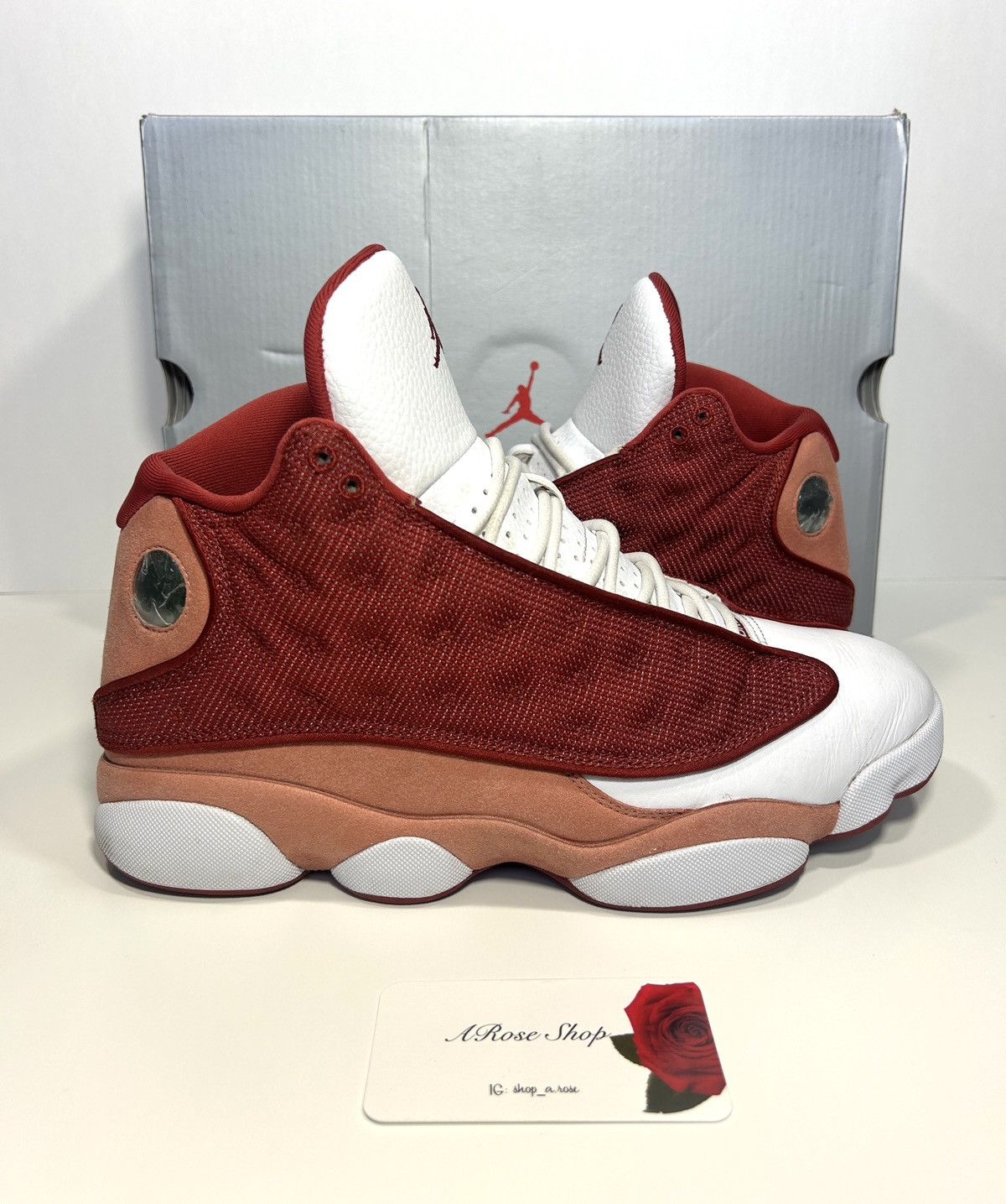 Jordan Brand × Nike Nike Air Jordan 13 Retro ‘Dune Red’ Shoes Size: 10.5 M Size US 10.5 / EU 43-44 - 1 Thumbnail