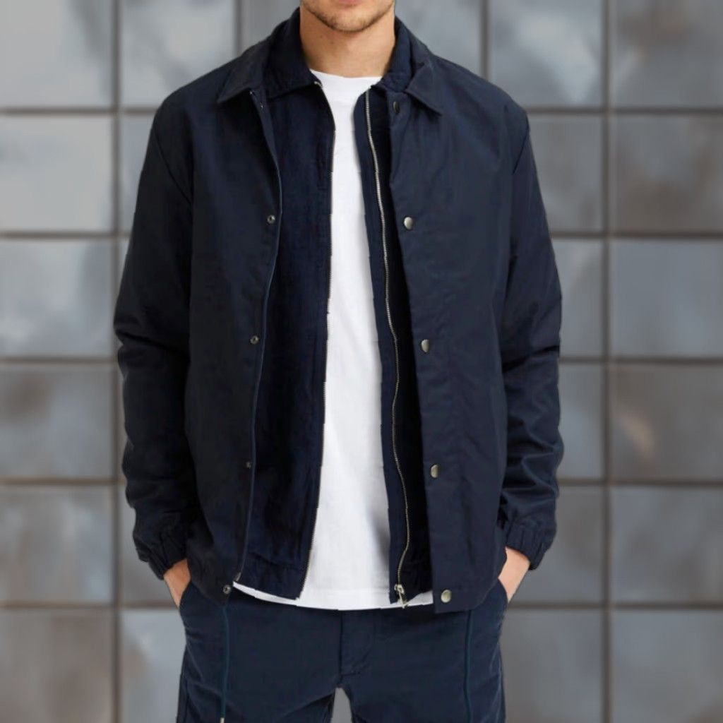 Selected Homme Selected Homme Heritage Windbreaker Jacket S Navy Water Repellent 2016 Coat/Coat? Size US S / EU 44-46 / 1 - 1 Thumbnail