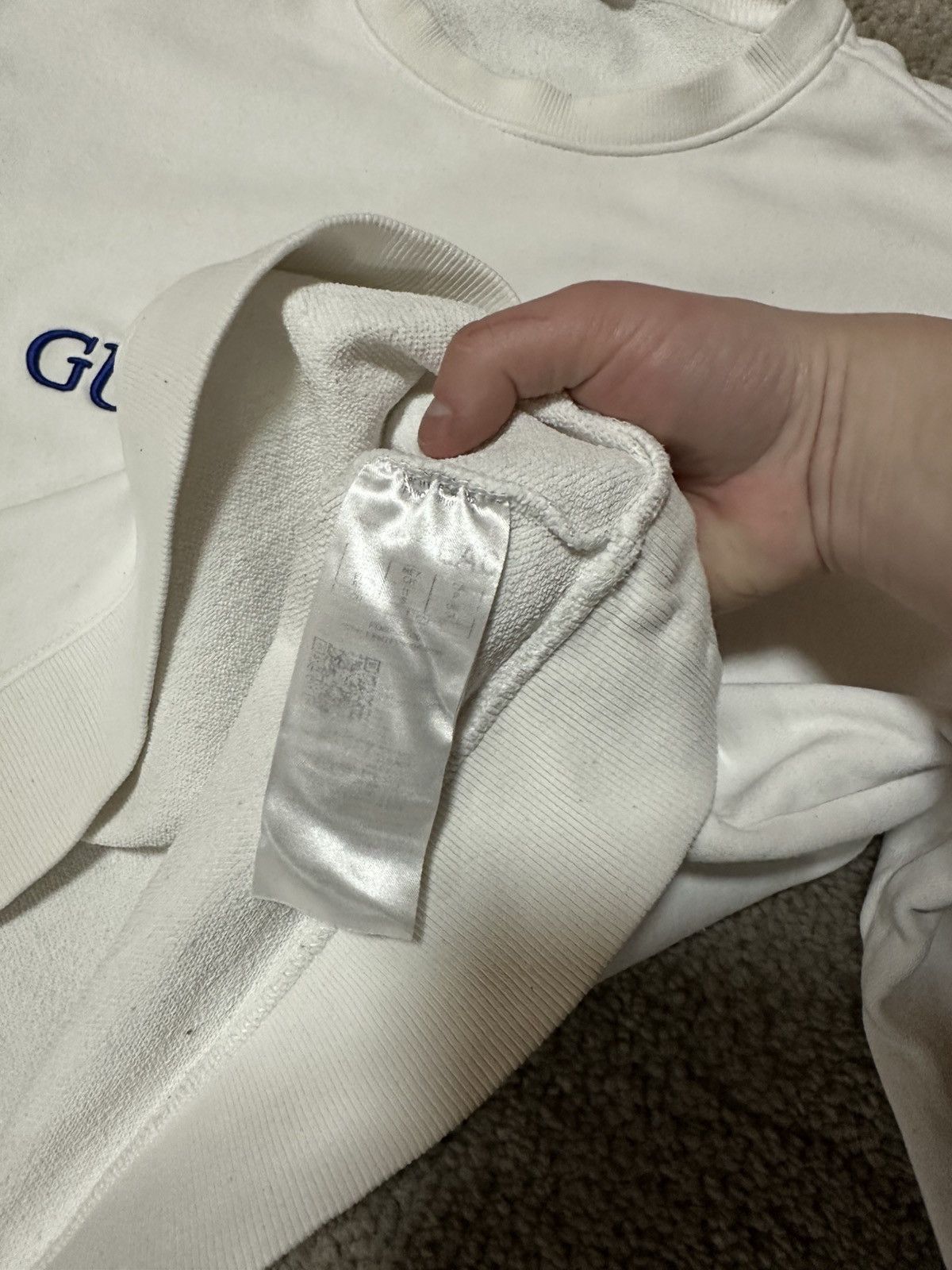 A$AP Rocky × Guess Guess X Asap Rocky Crewneck Sweatshirt Size US S / EU 44-46 / 1 - 6 Thumbnail