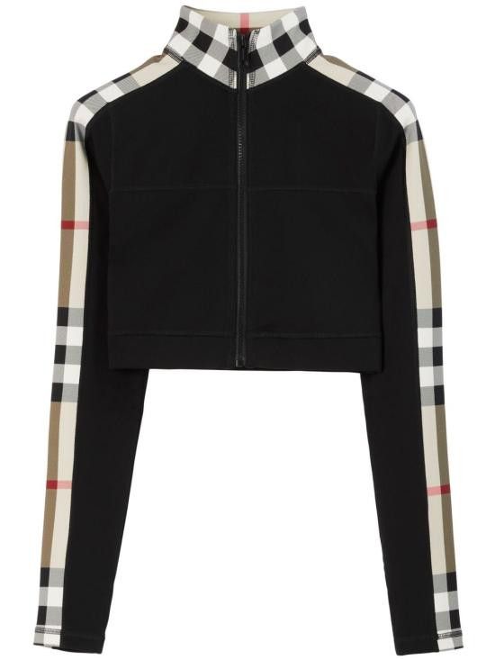 Burberry BURBERRY Women Hoodies 8072191 A1189 Black Size S / US 4 / IT 40 - 1 Thumbnail