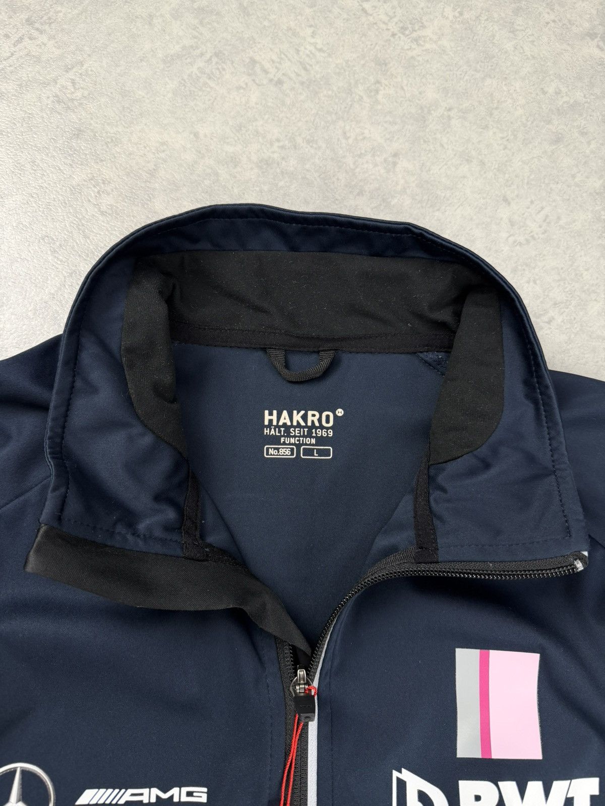 Mercedes-Benz Mercedes AMG Motorsport BWT Softshell Jacket HAKRO Size L Size US L / EU 52-54 / 3 - 8 Thumbnail