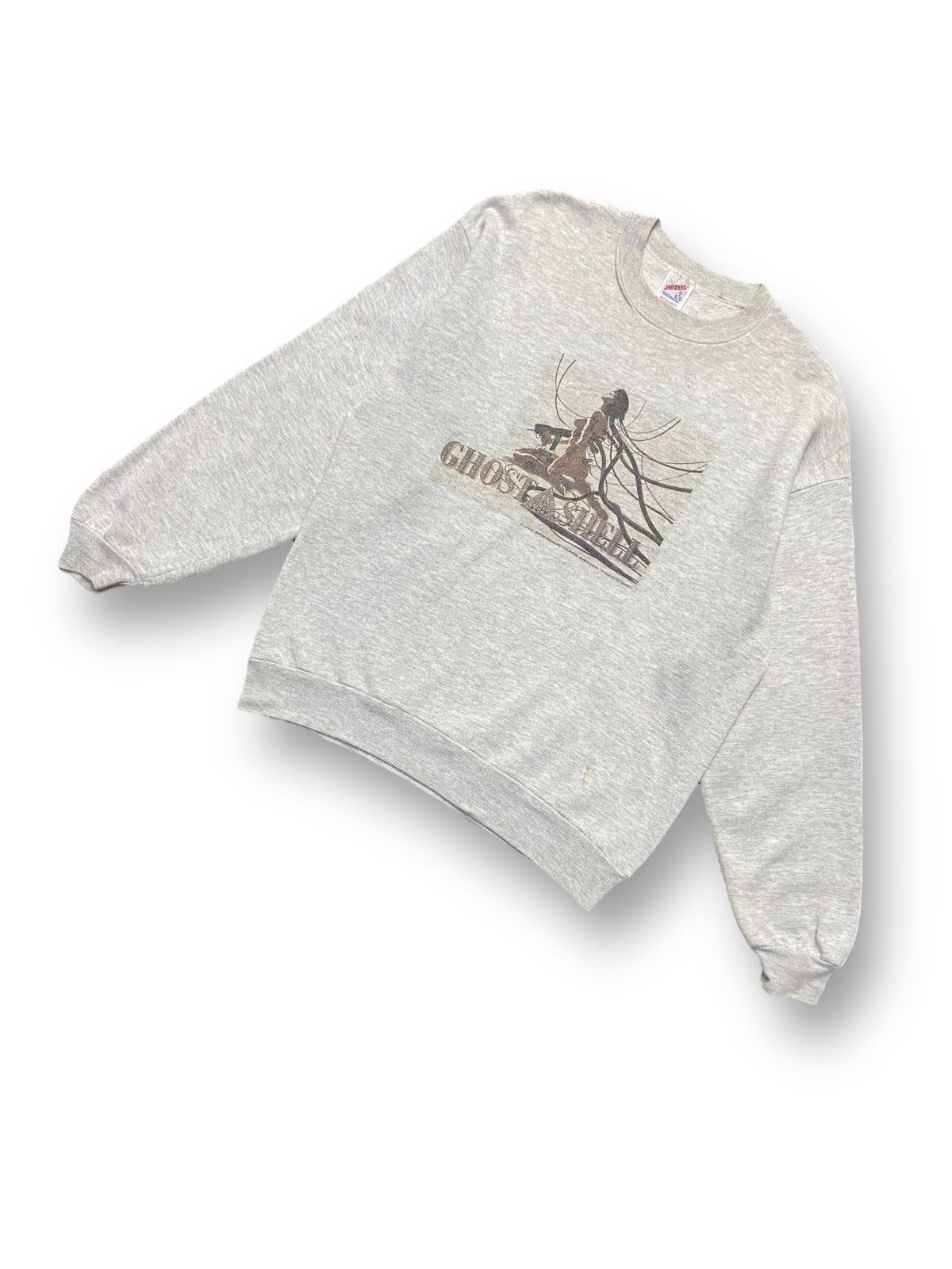 Japanese Brand × Vintage Vintage 90s Ghost In The Shell Motoko Kusanagi Sweatshirt Size US L / EU 52-54 / 3 - 3 Thumbnail