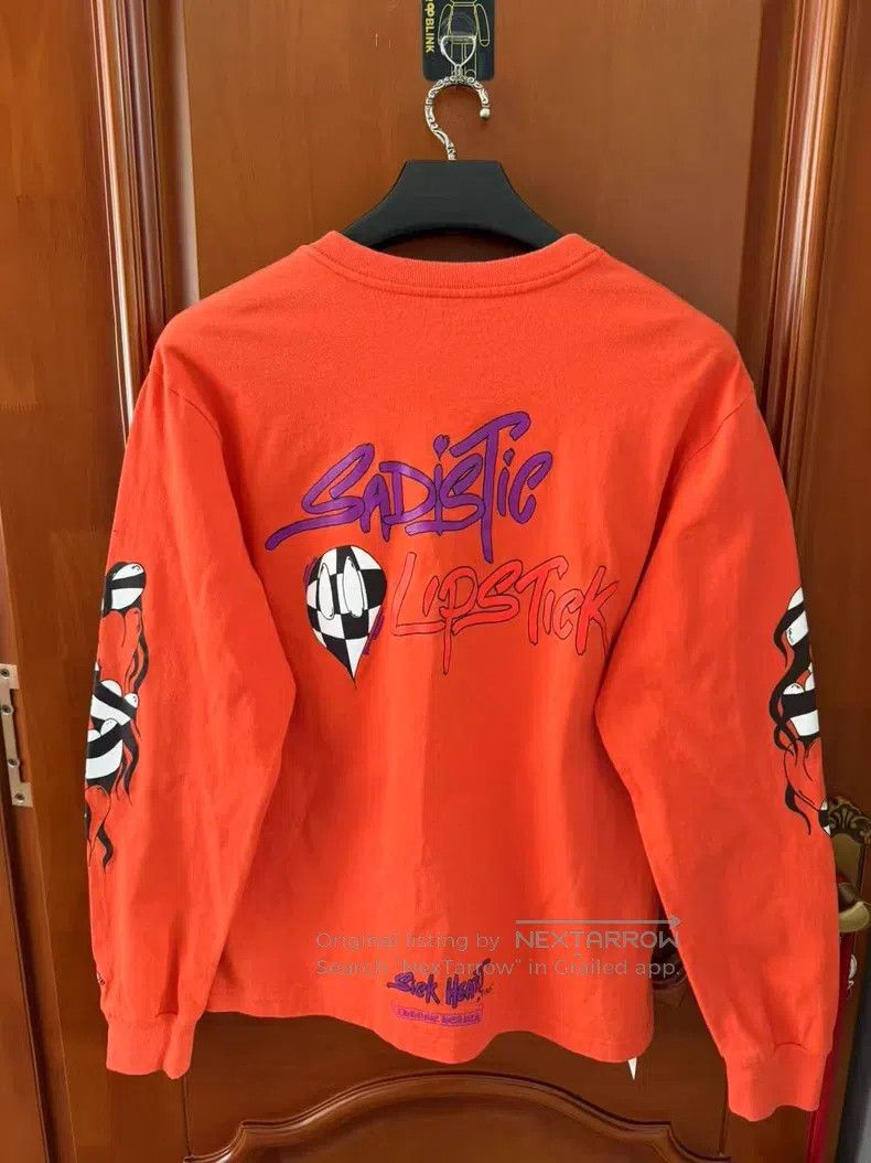 Chrome Hearts CHROME HEARTS Size L Red graffiti long sleeves Size US L / EU 52-54 / 3 - 2 Thumbnail