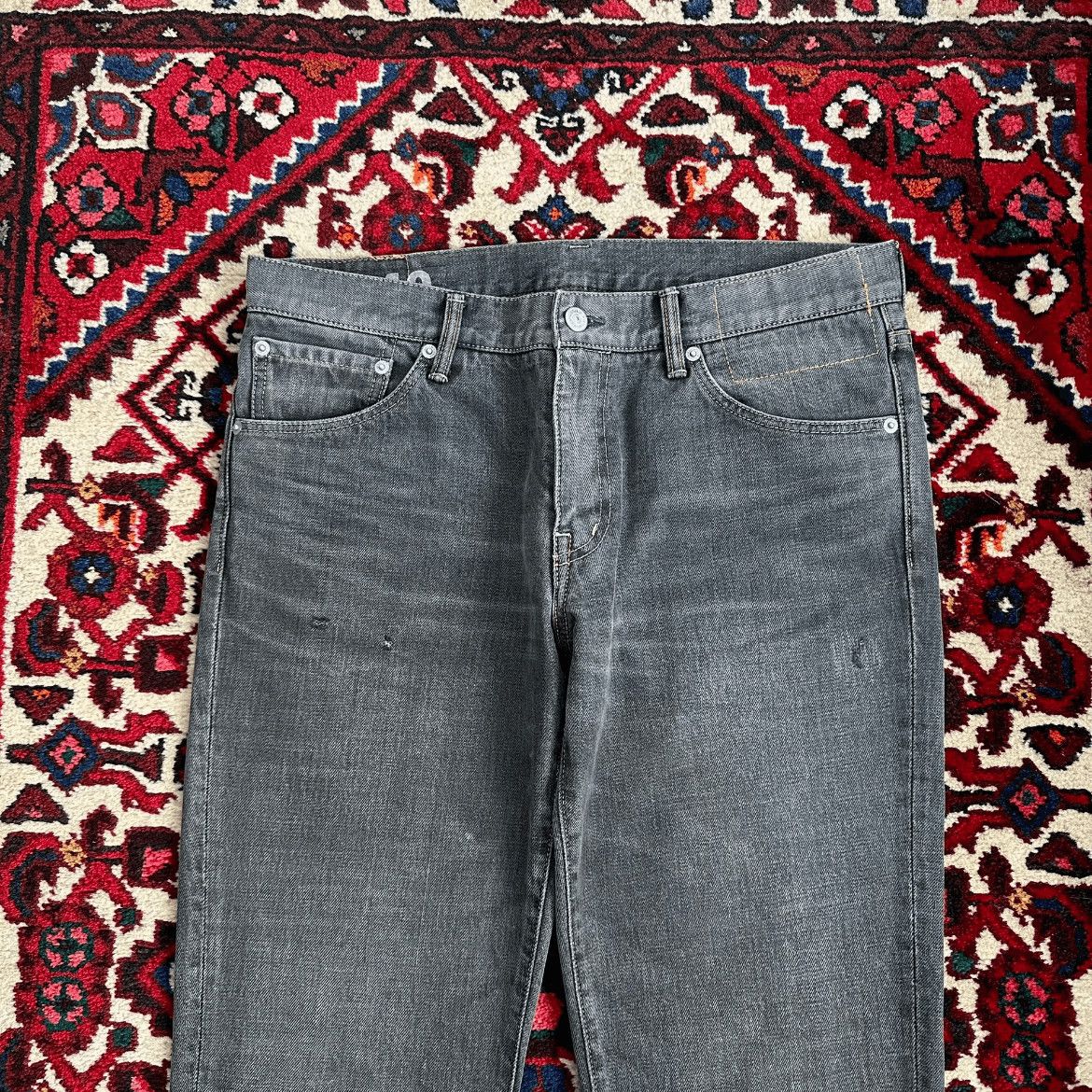 Visvim Visvim 17Aw 04D10 Distressed Washed Denim-2505 Size US 34 / EU 50 - 4 Thumbnail