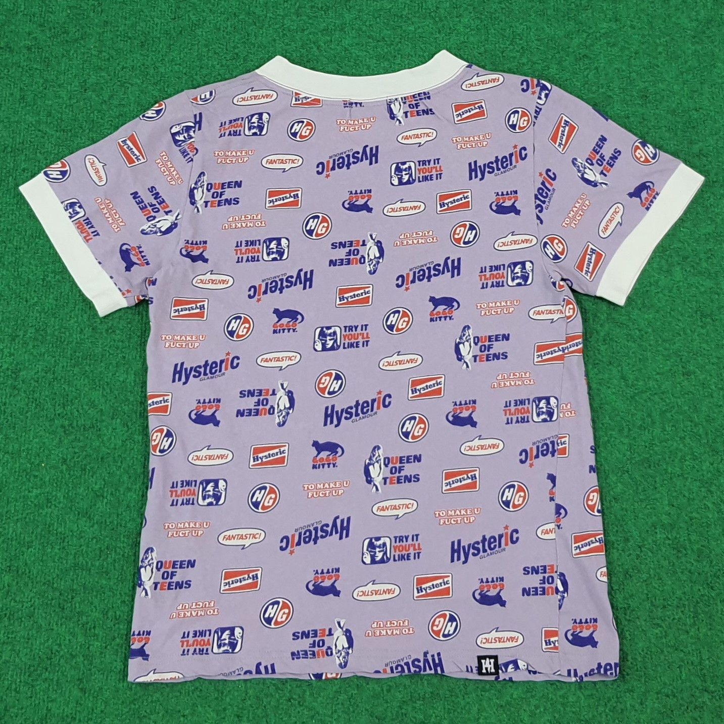 Hysteric Glamour × Japanese Brand × Vintage Vintage Hysteric Glamour Full Printed Japan Brand Tshirt Size XS / US 0-2 / IT 36-38 - 2 Thumbnail