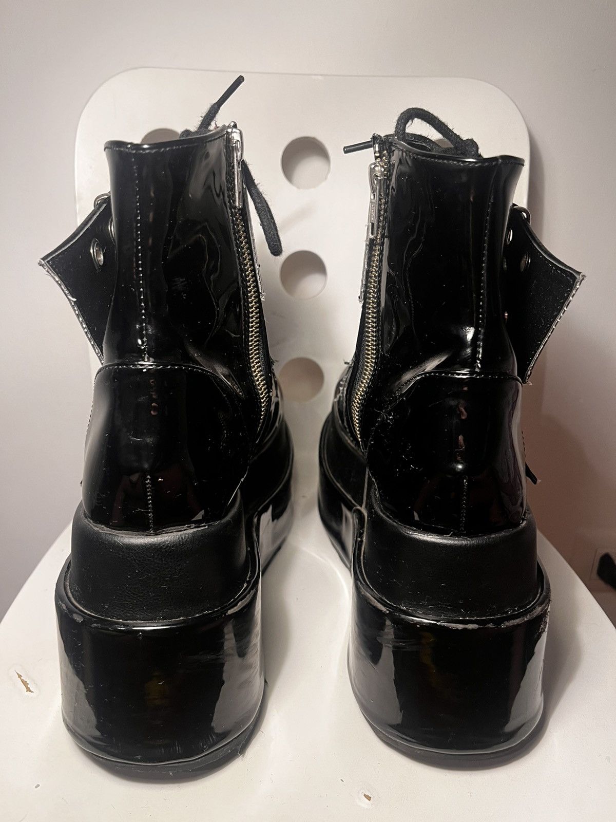 Demonia Cult Demonia Cult Bear-104 Platform Boots Size US 11.5 / IT 41.5 - 3 Thumbnail