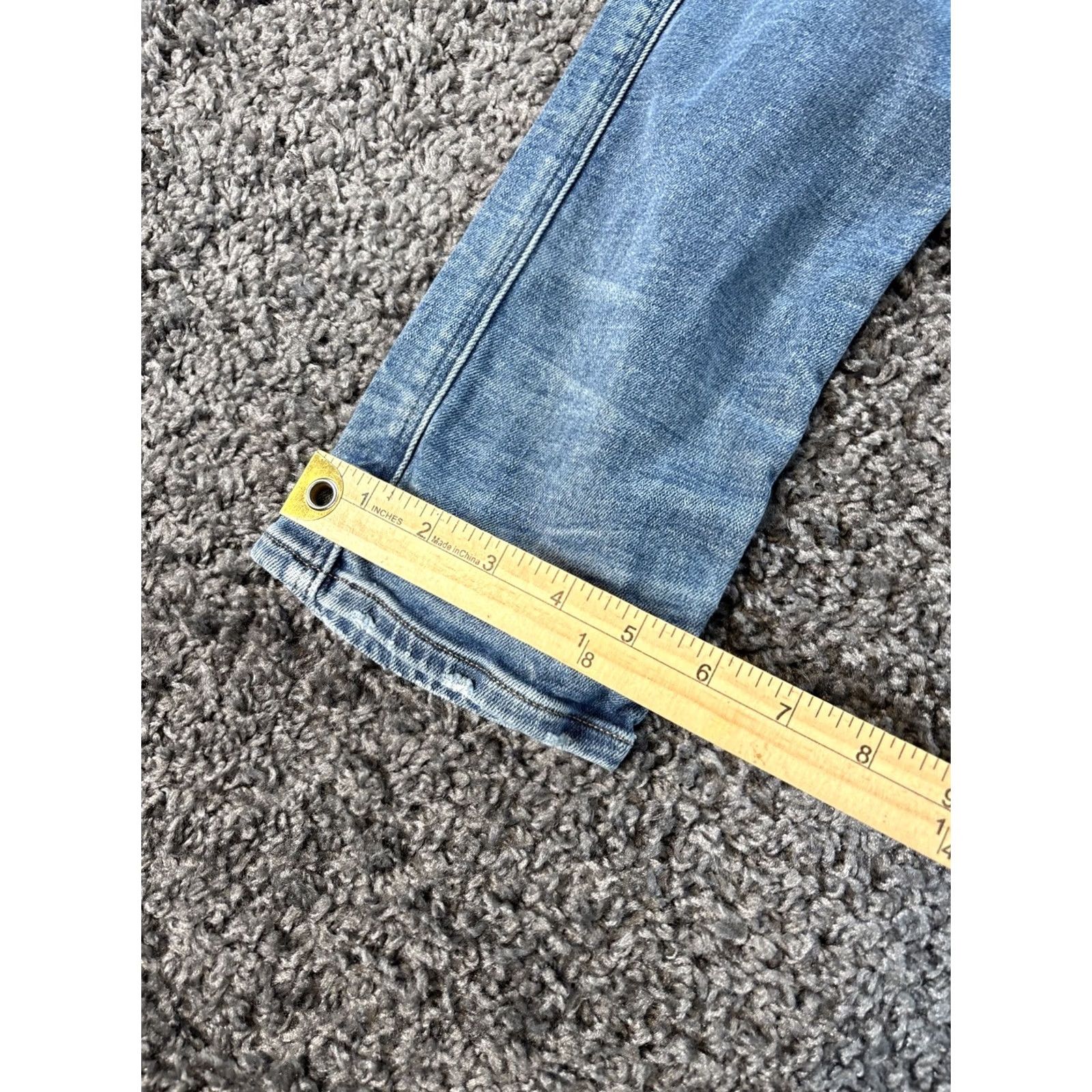 G-Star G Star Raw 5620 3D Zip Knee Skinny Jeans Mens 36x33 Light Wash Distressed Blue Denim Cotton Spandex Jeans Mens 36 Regular"} Size US 36 / EU 52 - 3 Thumbnail